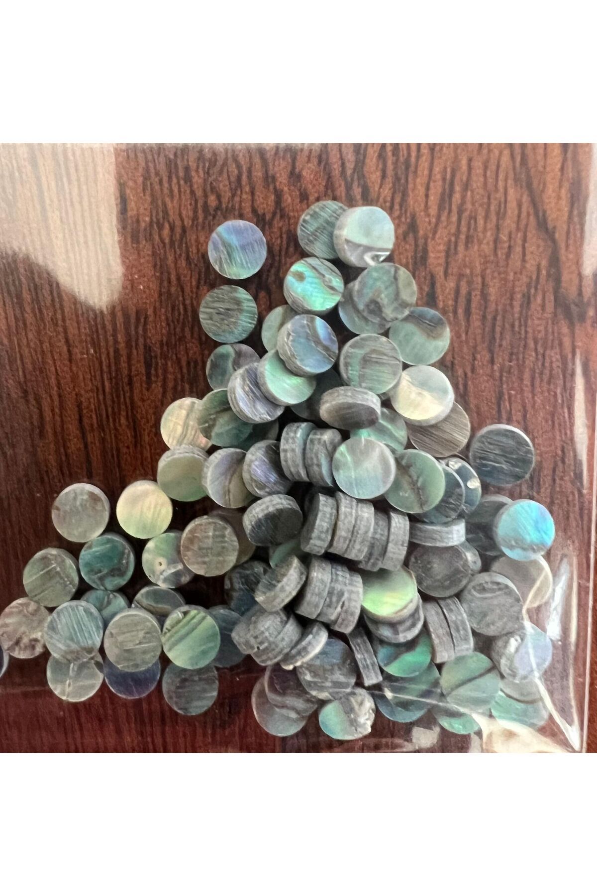 tellicalgiyapim Telli Çalgı Yapım Nokta Taş 4mm 100'lü Paket-Yeşil