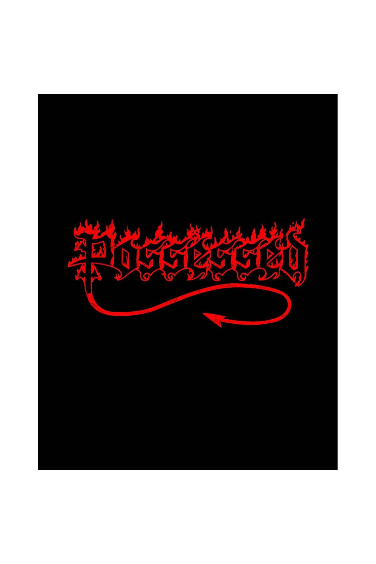 Z zepplin Possessed Red Logo Büyük Sırt Patch Yama