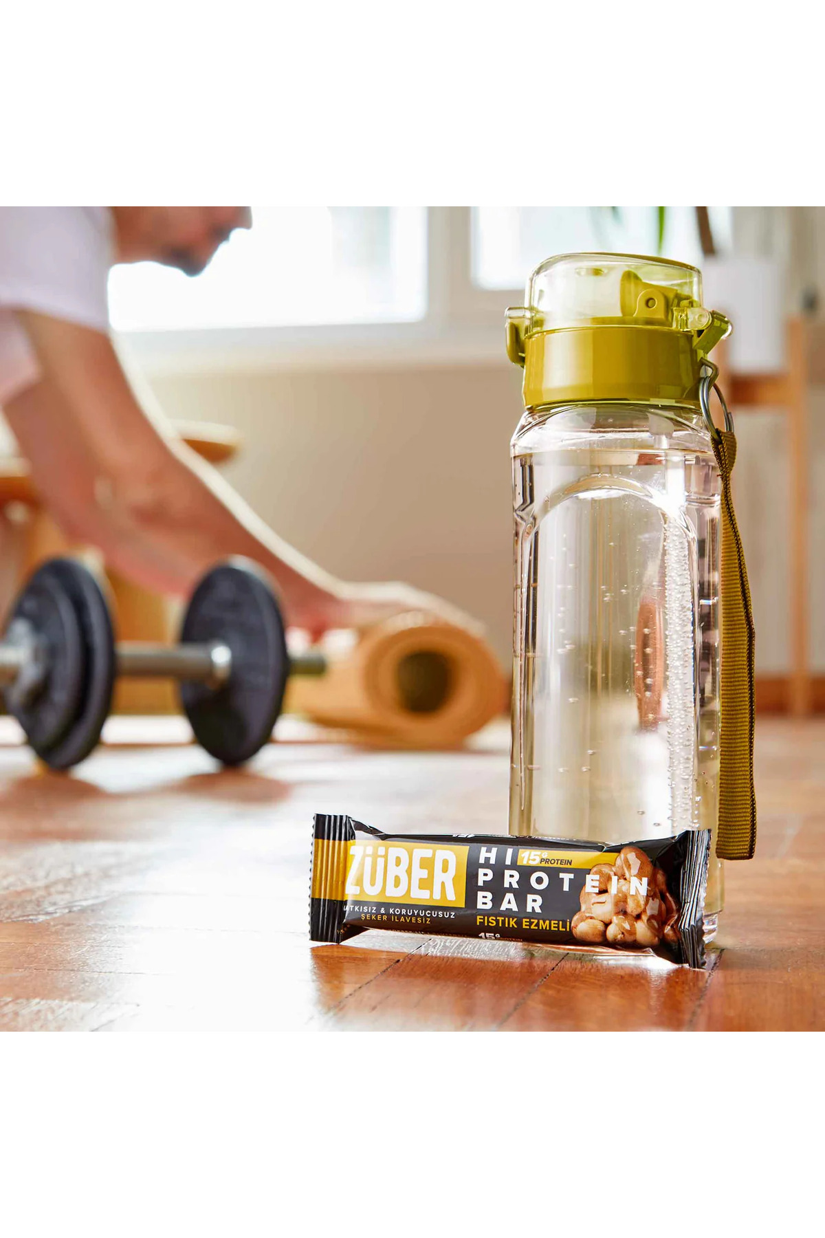 نسی‌ورلد زوبر هیرپروتئین بار ۴۵ گرمی پسته