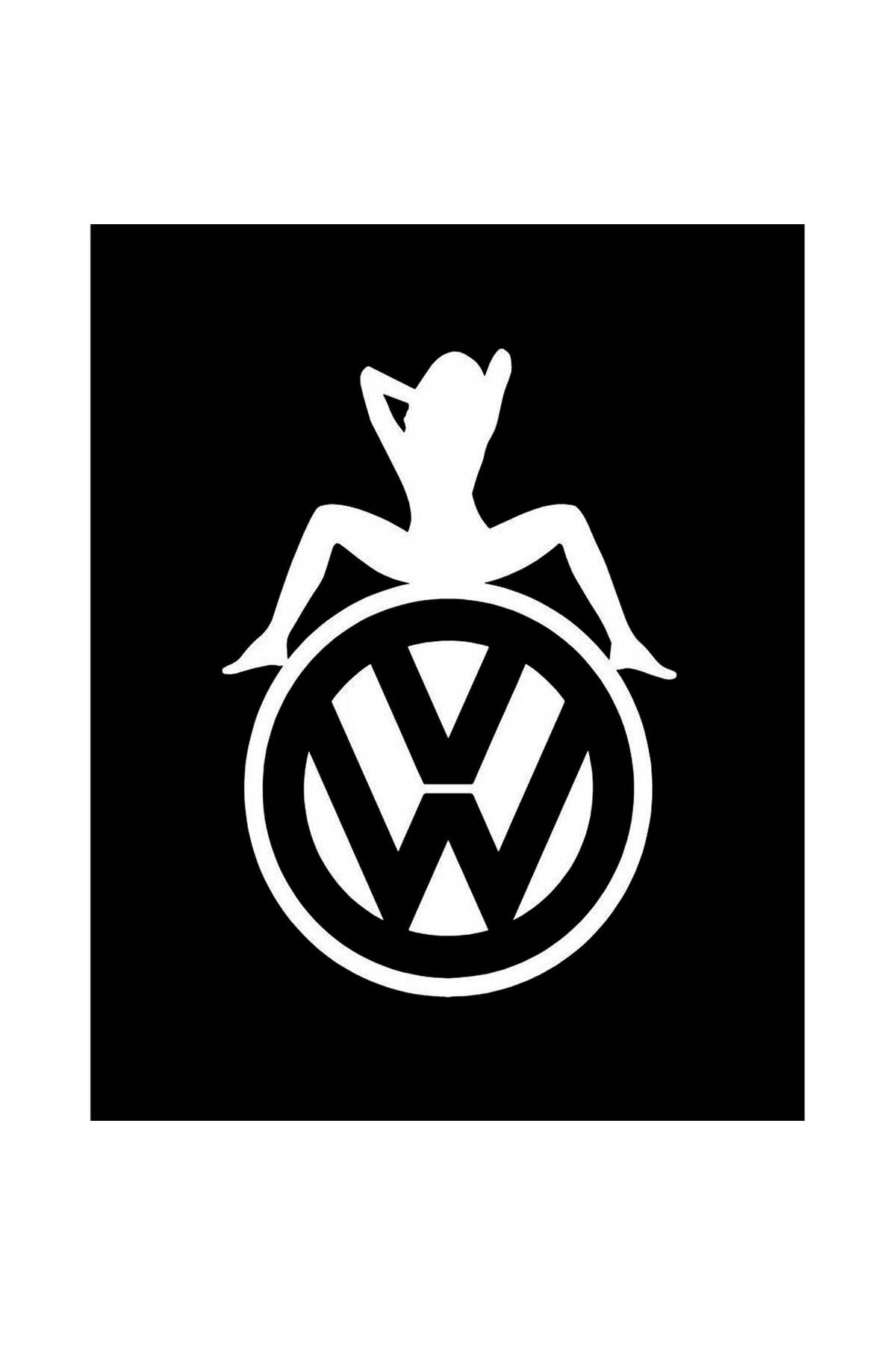 Z zepplin Volkswagen Woman Büyük Sırt Patch Yama