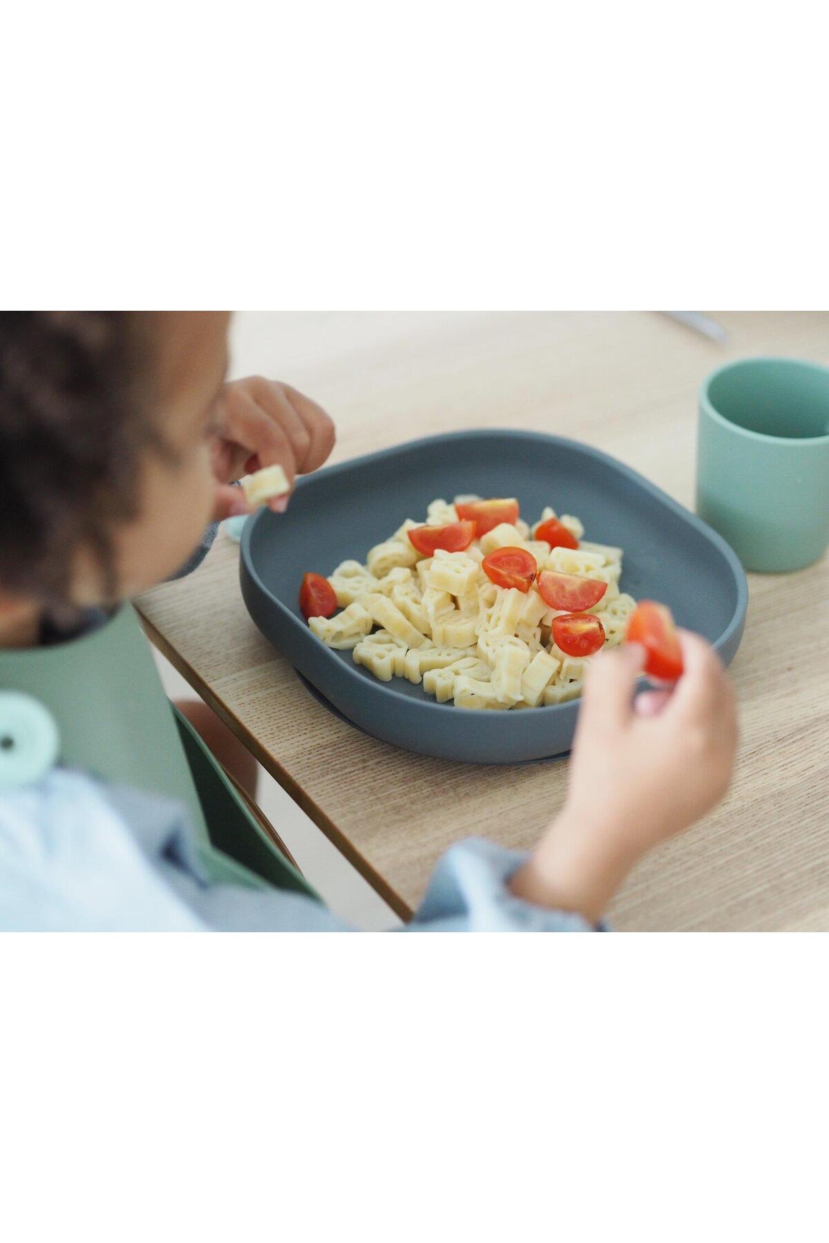 Beaba Vakumlu Silikon Tabak, Mineral Grey fotoğrafı 3 (önizleme)