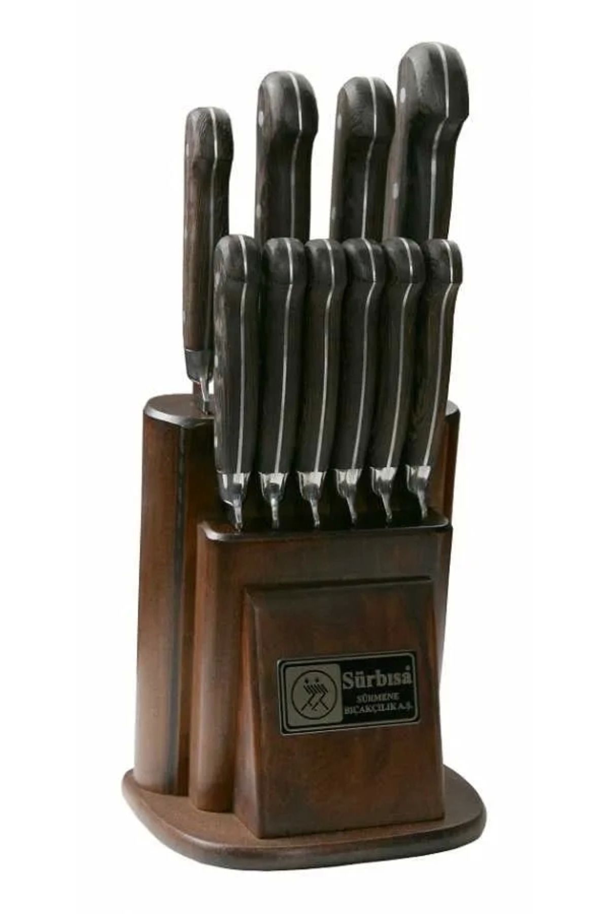 Generic 61500ym - Sürmene Yöresel Mutfak Bıçağı Seti - 10 Lu Set