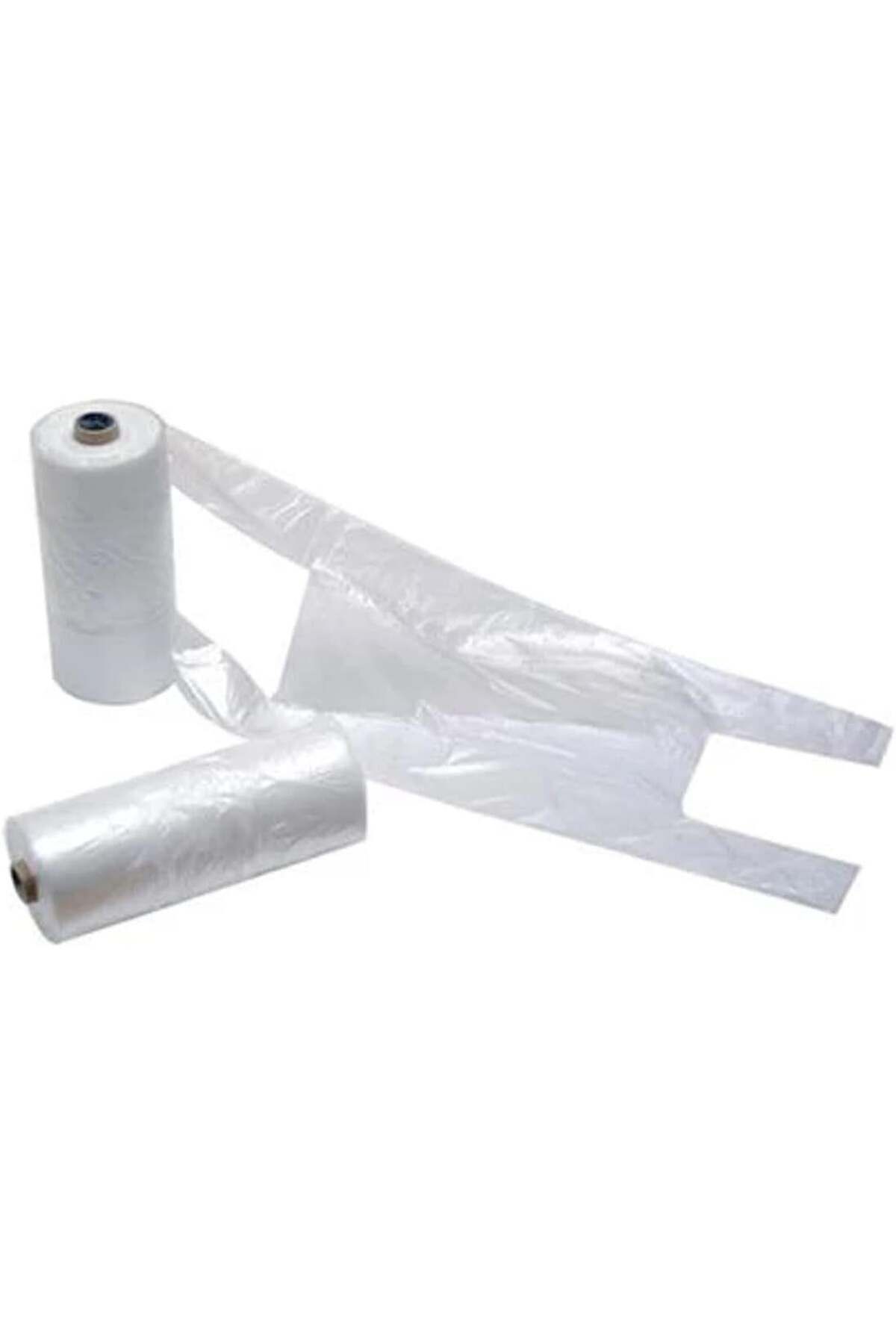 alsepeteavm Plastik Şeffaf Rulo Bakkaliye Poşeti Orta Boy 170 Adet