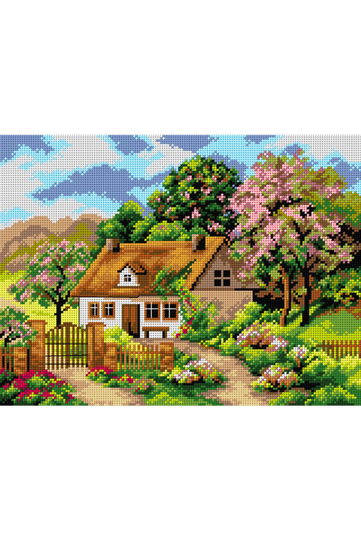 Orchidea Baskılı Goblen Ev 2617 30*40 cm