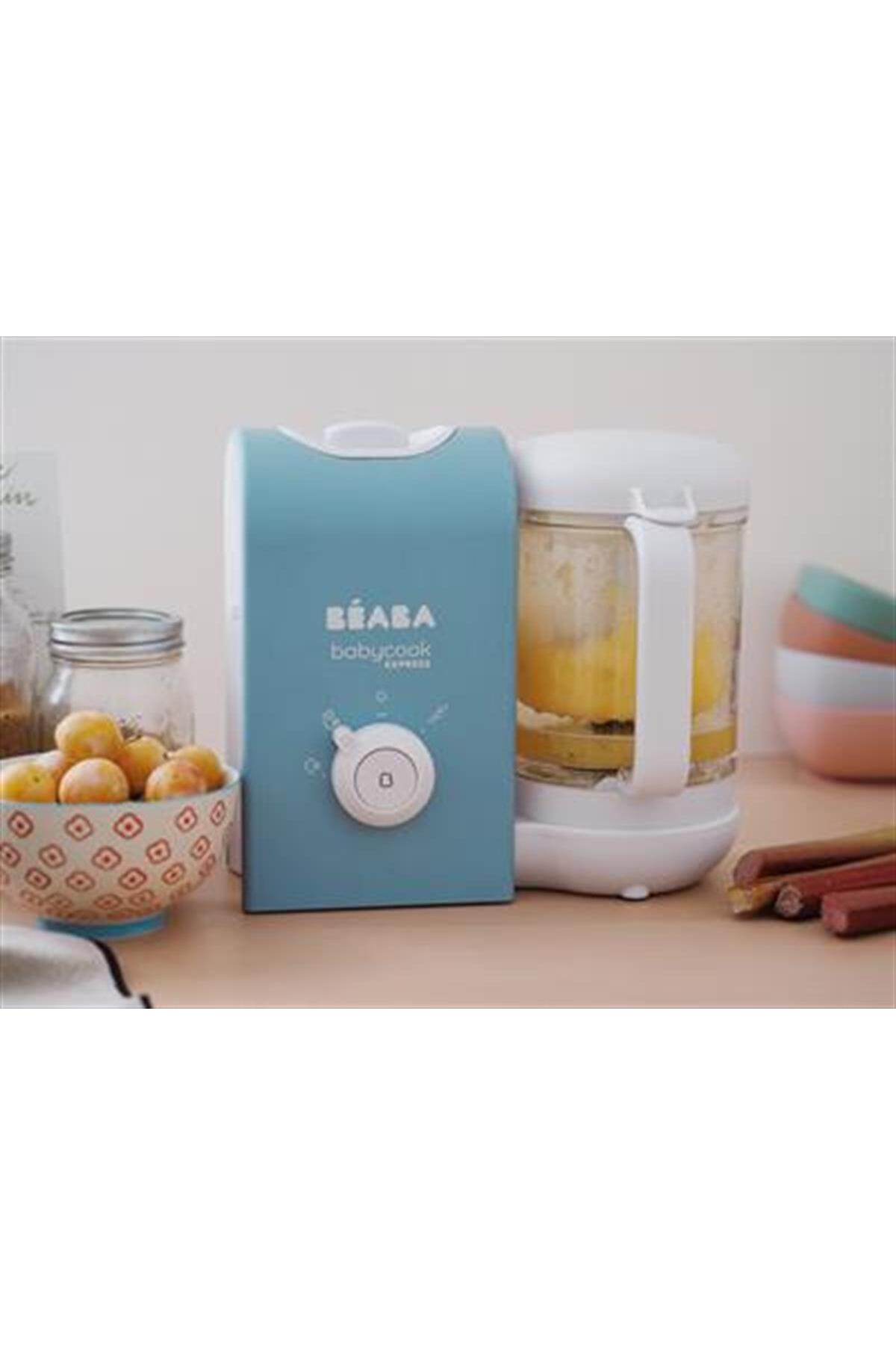 Beaba Babycook Express Baltic Blue Buharlı Pişirici Blender fotoğrafı 7 (önizleme)