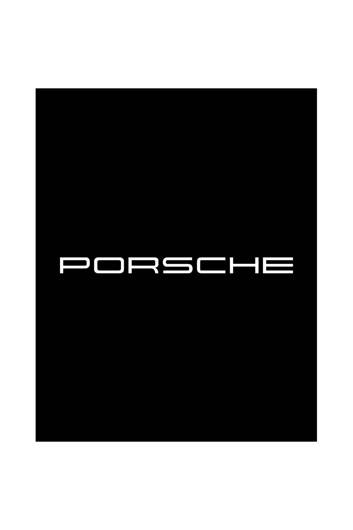 Z zepplin Porshe Text Büyük Sırt Patch Yama