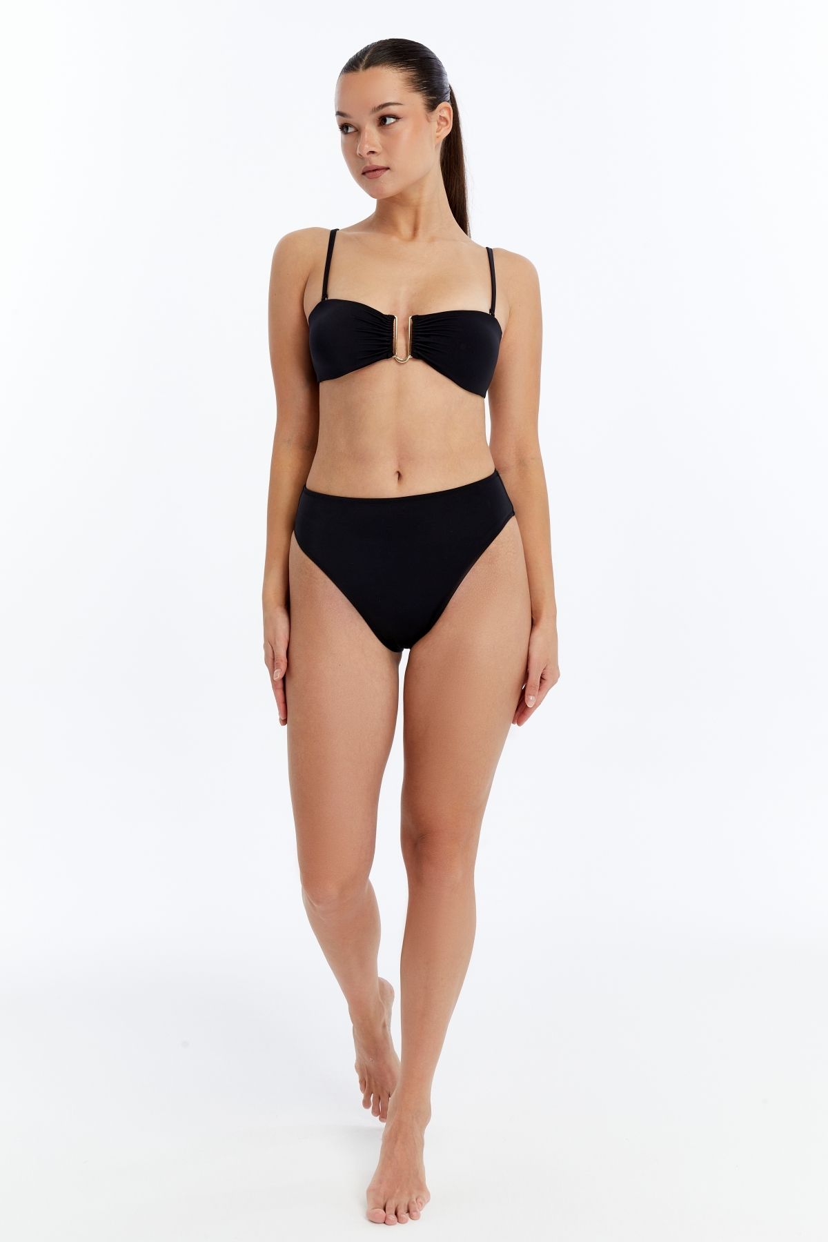 LOVELY THINGS CHARLOTTE BİKİNİ ALT - Siyah Renk