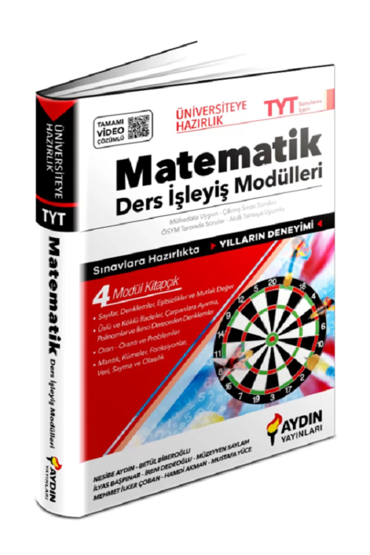 Evrensel İletişim Yayınları Aydın Yay. TYT Matematik Ders İşleyiş Modülleri / 4 Modül Kitapçık / Tamamı Video Çözümlü