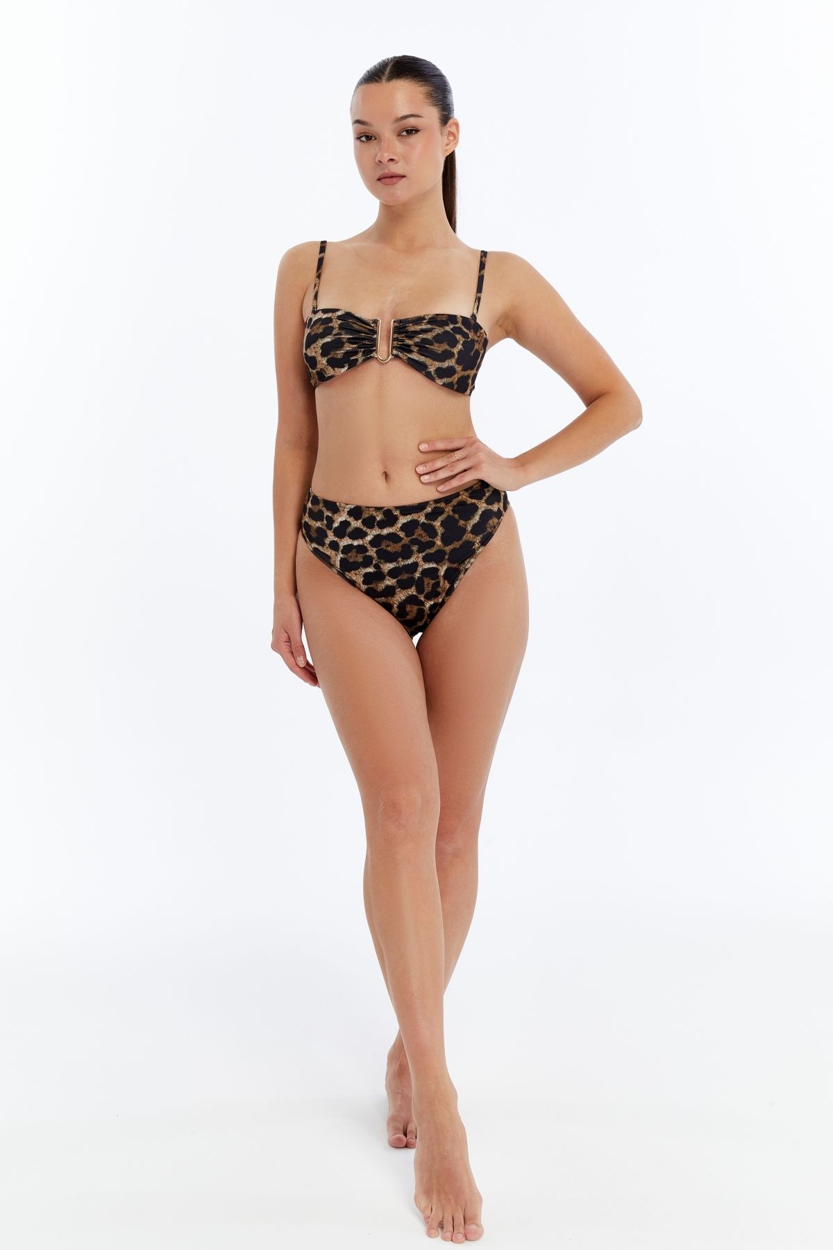 LOVELY THINGS CHARLOTTE BİKİNİ ALT - Leopar Desen