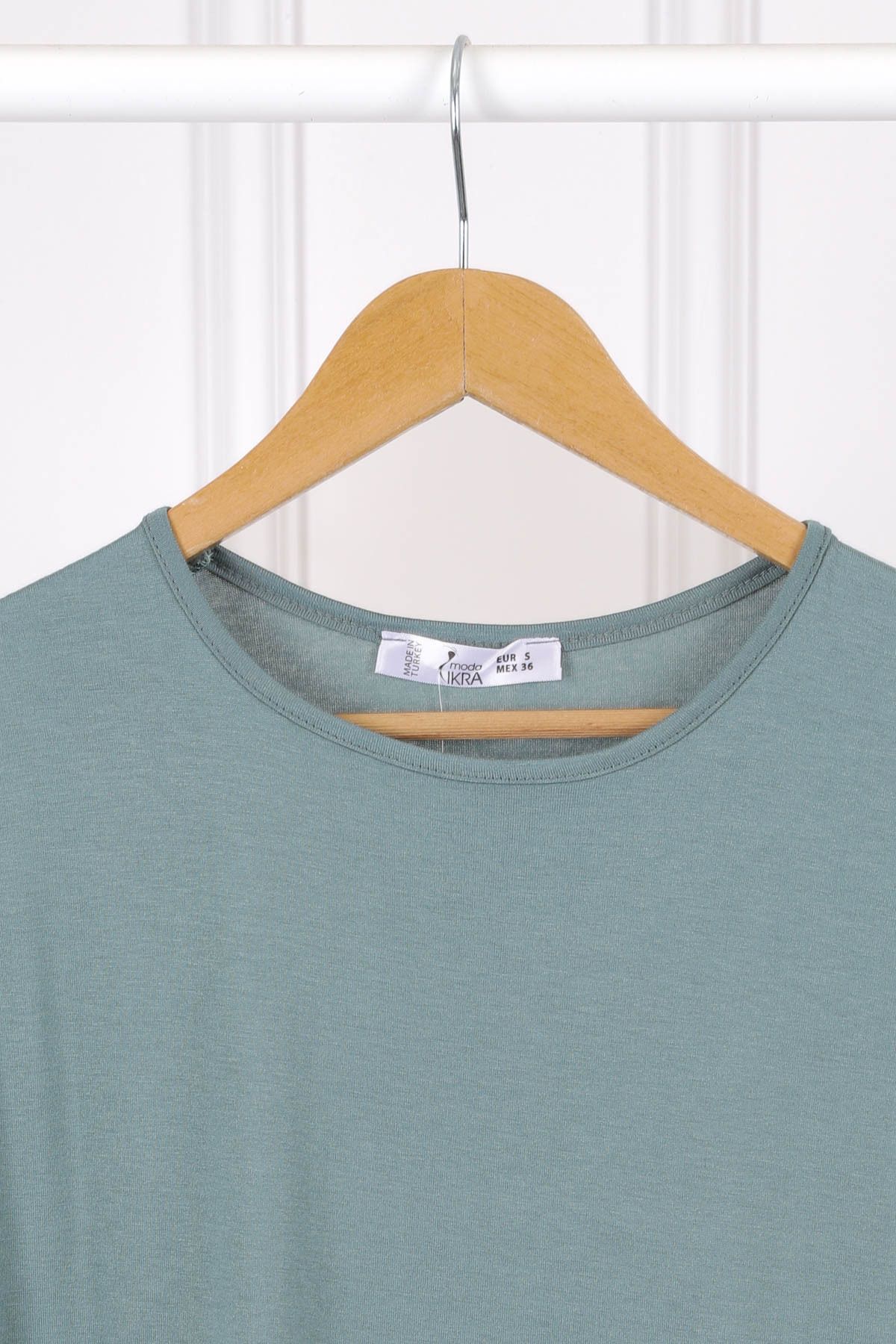 İmajButik-Mint Green Zero Sleeve Undershirt Tunic 2