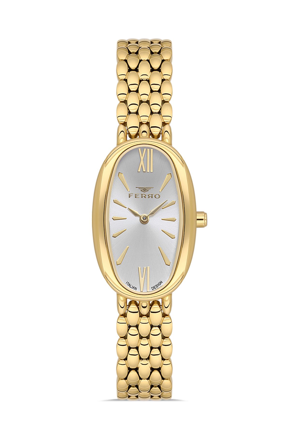 FERRO FL21510AWT-B Quartz Çelik Altın Rengi 32 mm Kadın Kol Saati