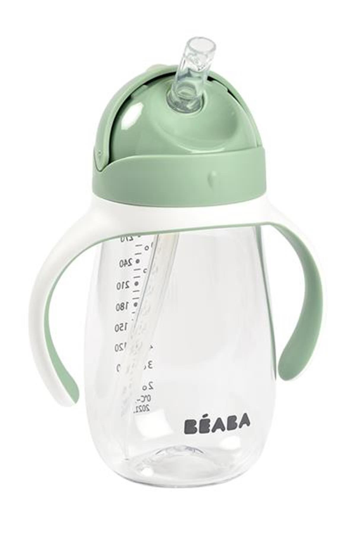 Beaba 300 ml Şeffaf Pipetli Suluk Sage Green fotoğrafı 6 (önizleme)