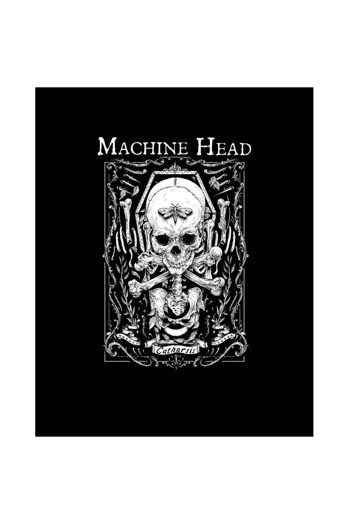 Z zepplin Machine Head Catharsis Büyük Sırt Patch Yama