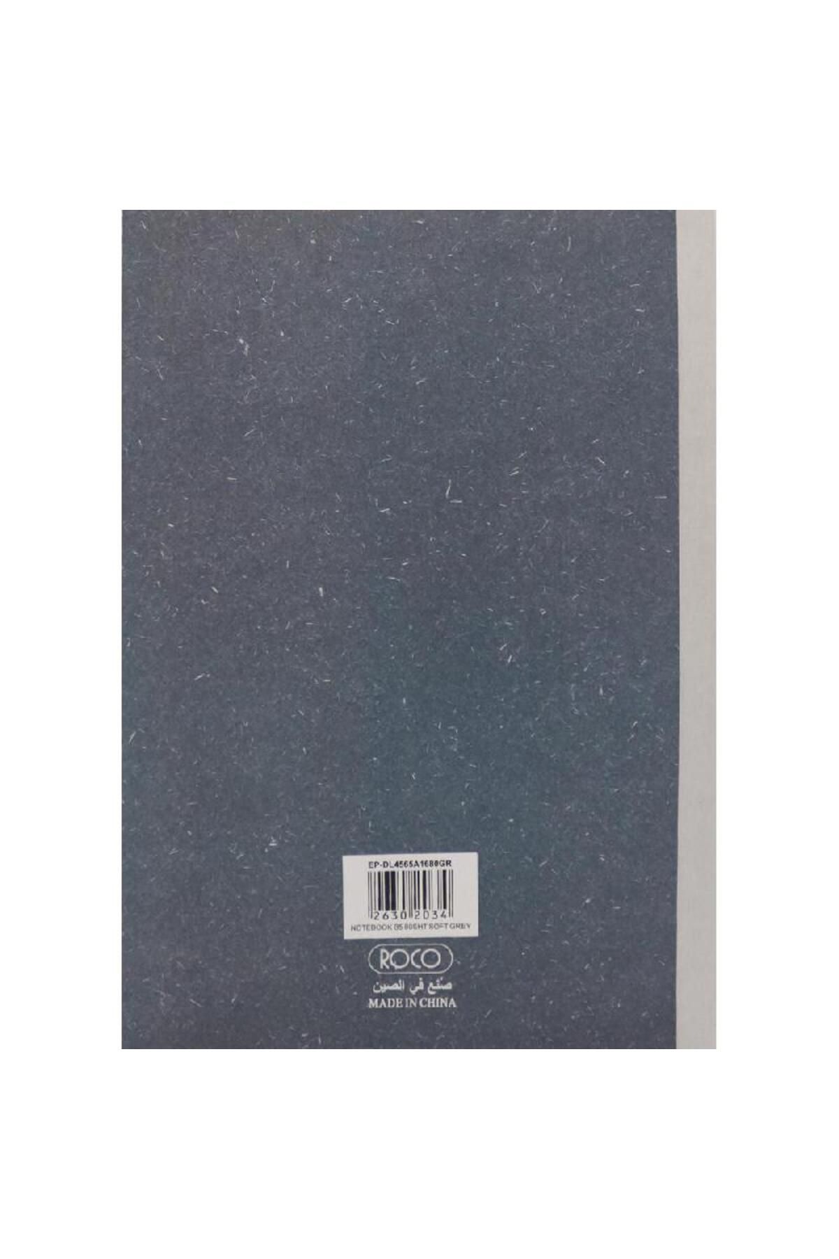 Roco-Notebook – B5, 160 Pages, Lined, Feather Love Nature, Grey 2