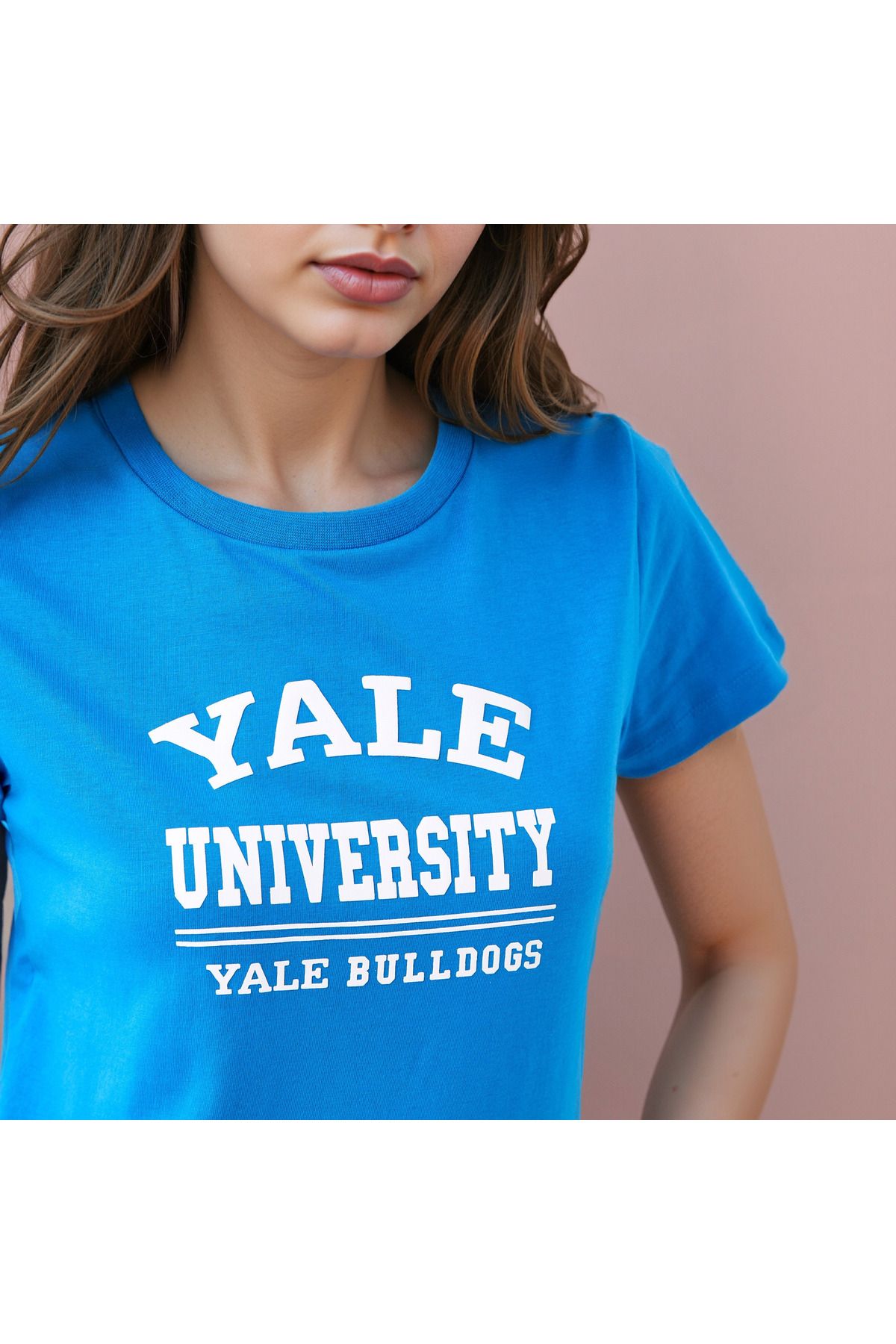 SP Characters-Varsity Print T-shirt with Crew Neck 4