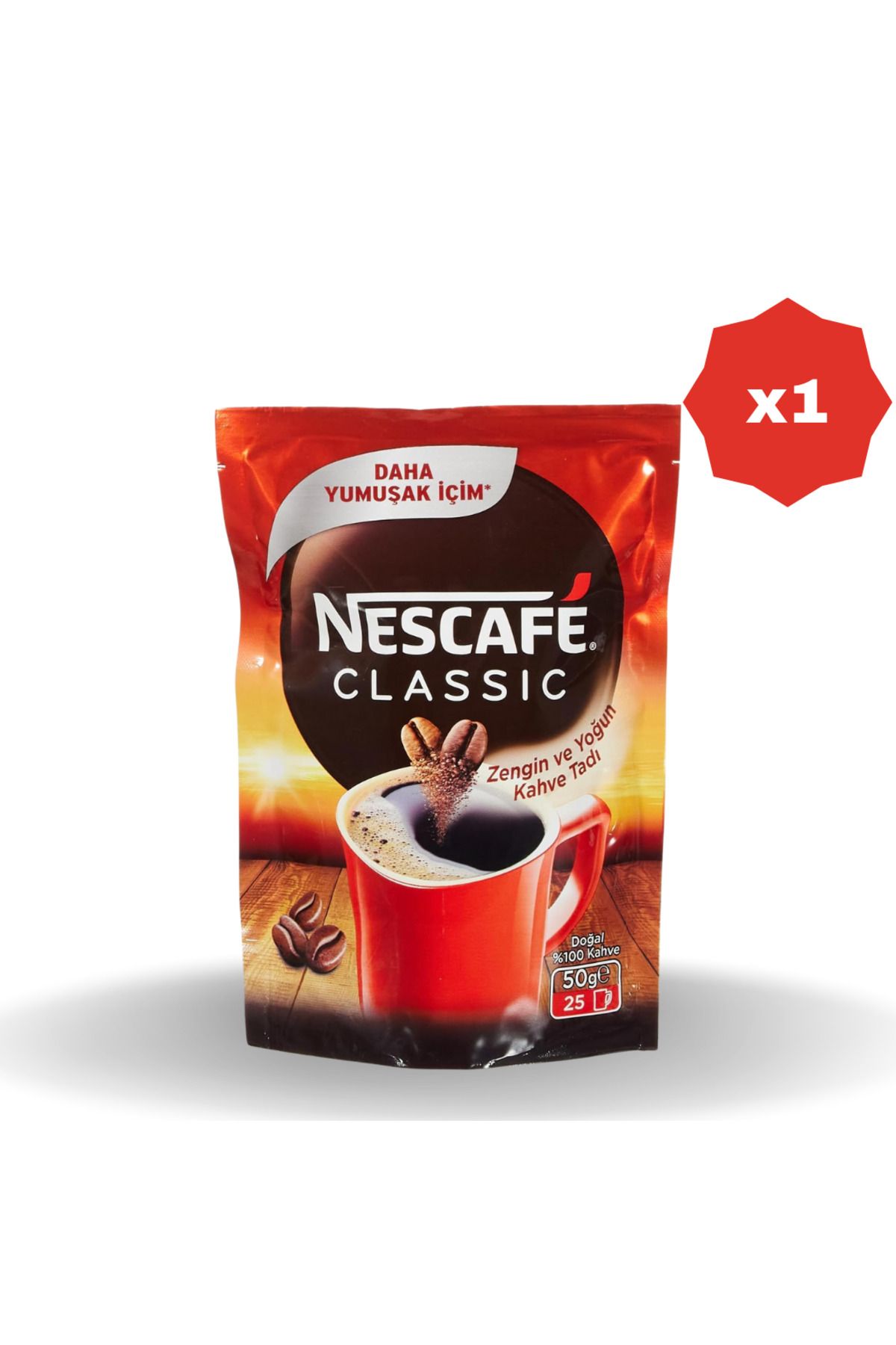 Nescafe CLASSIC POŞET 50 GR - (1 ADET)