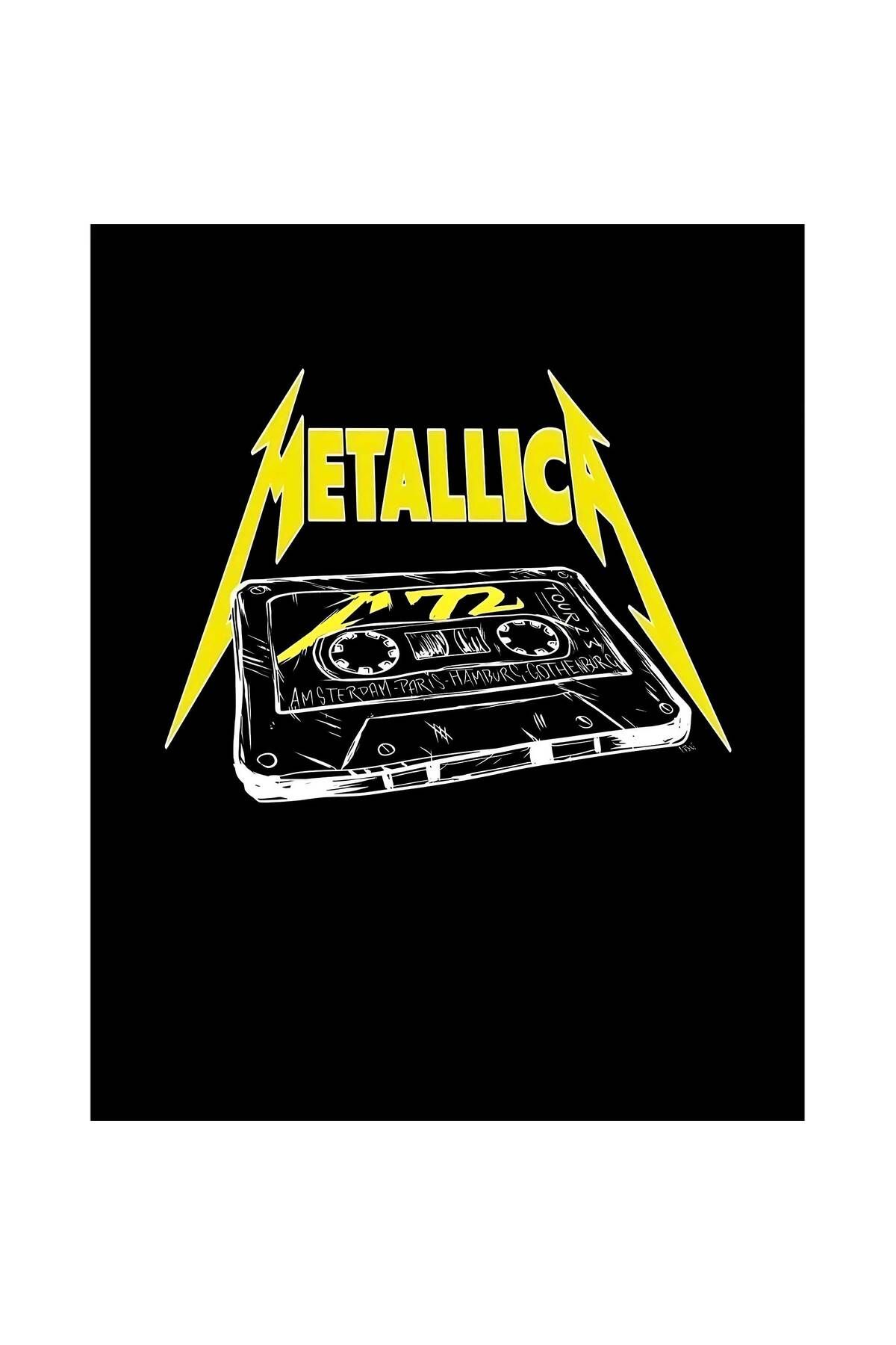 Z zepplin Metallica Tape Büyük Sırt Patch Yama