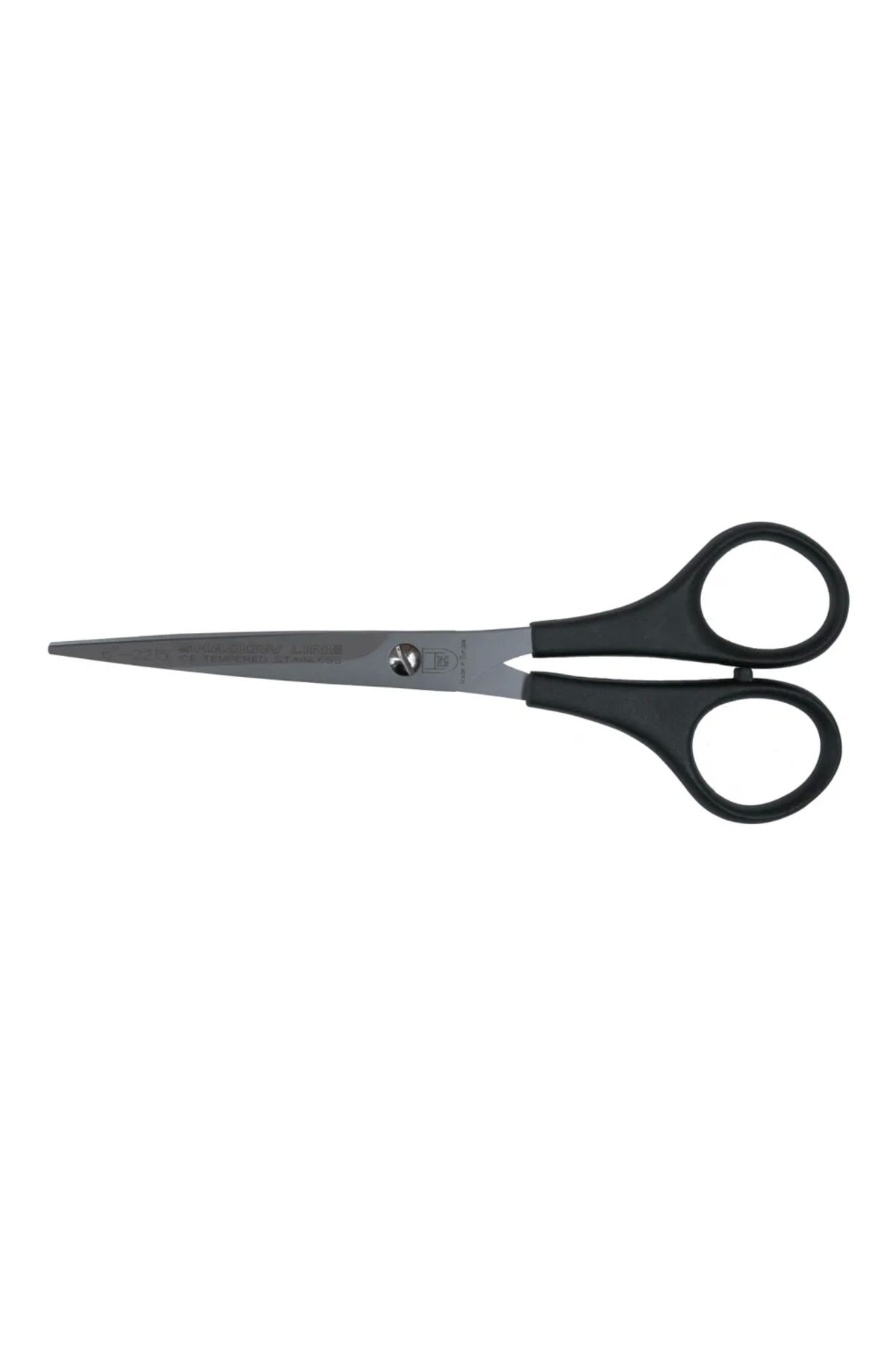 Generic 2215 M-528 Plastik Saplı Düz Makas No: 6 İnç / 15,24 Cm - Paslanmaz Çelik