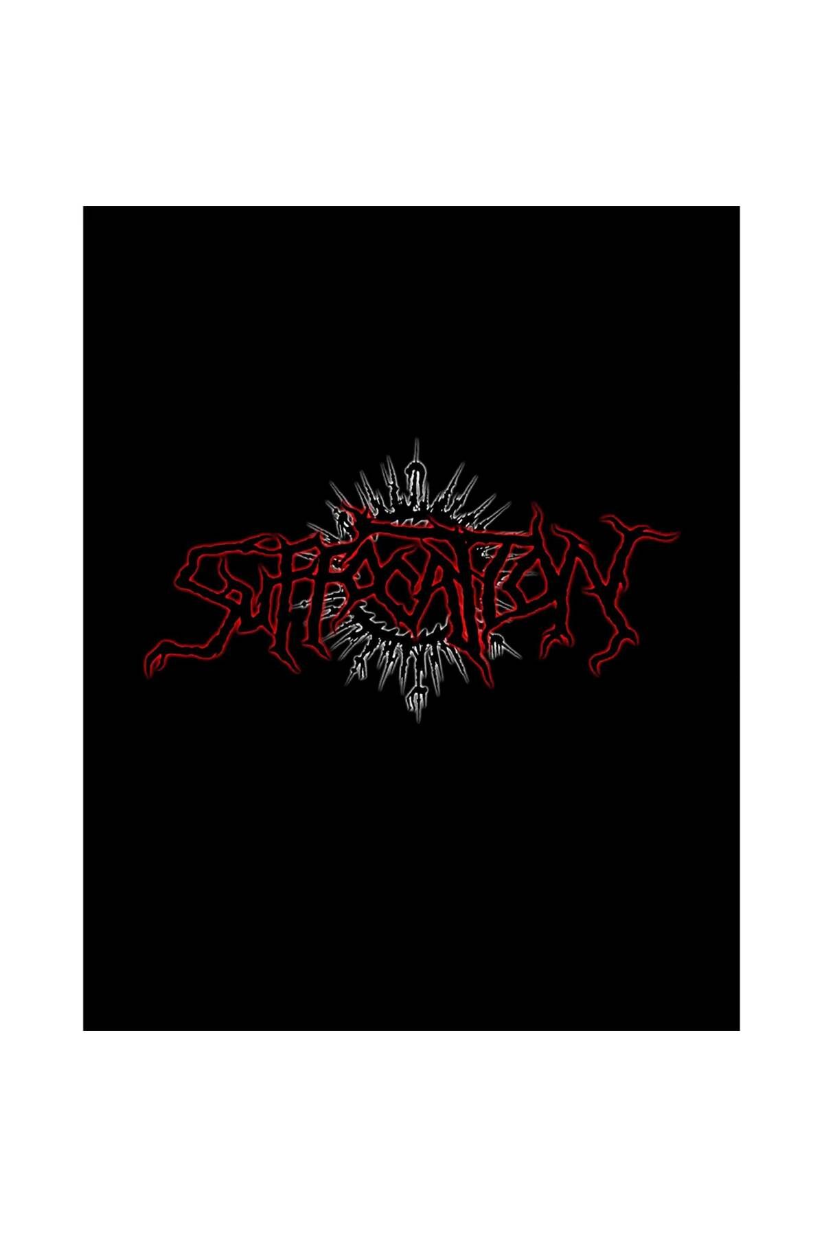 Z zepplin Suffocation Yazılı Logo Büyük Sırt Patch Yama