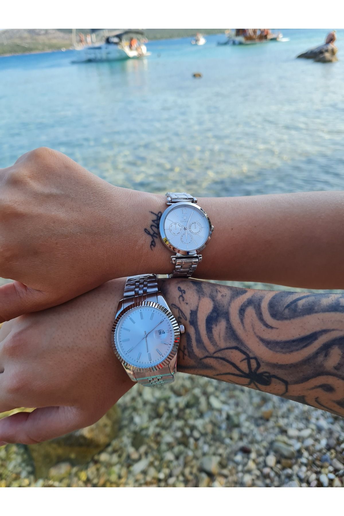 AKSESUAR ALYA Gümüş Renk Kadın Kol Saati