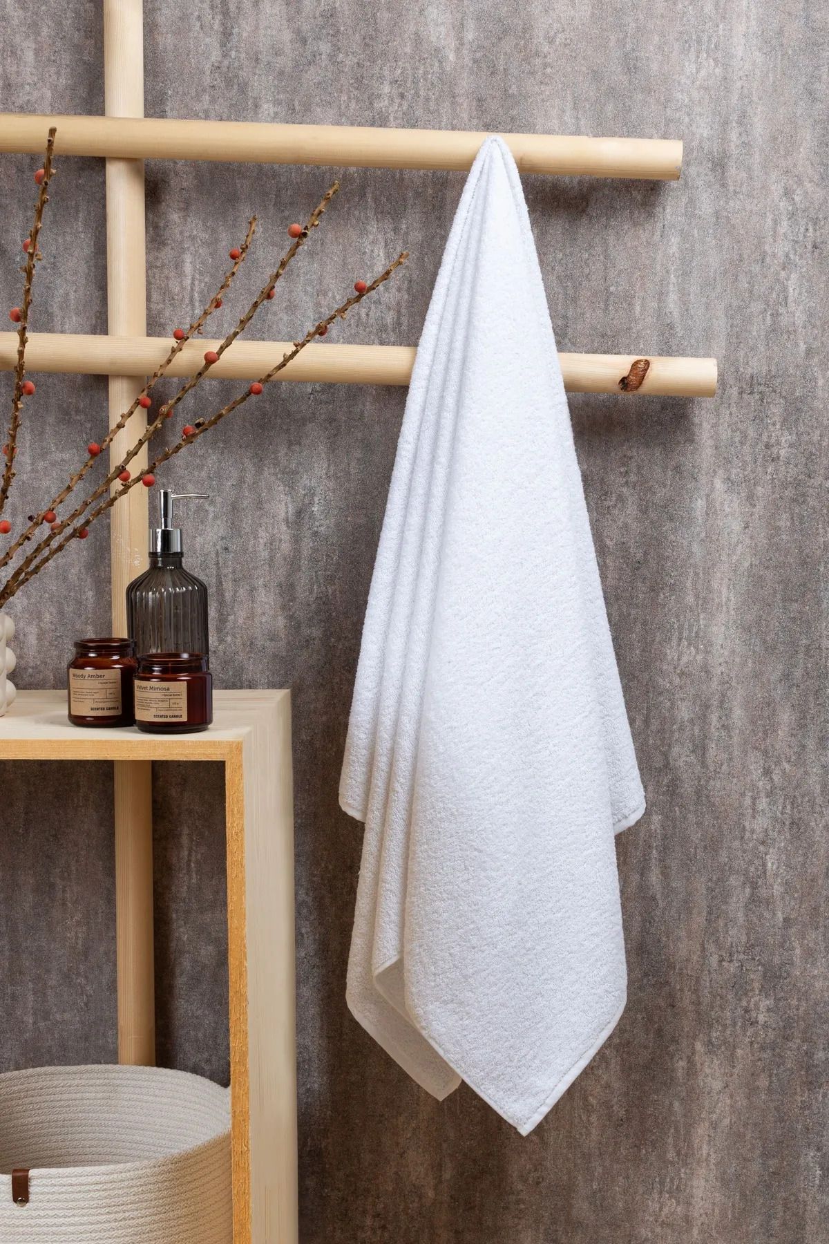 YÜNTEKS Banyo Havlusu 90x150 Cm %100 Pamuklu