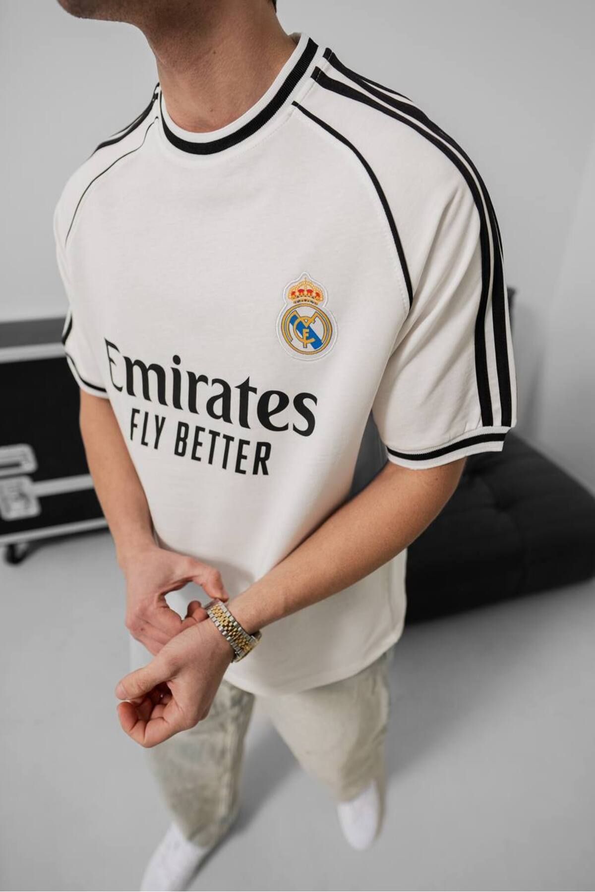 SENTİNEL WEAR REAL M. NAKIŞLI ŞERİTLİ OVERSIZE PREMIUM T-SHIRT (NEW SERIES)