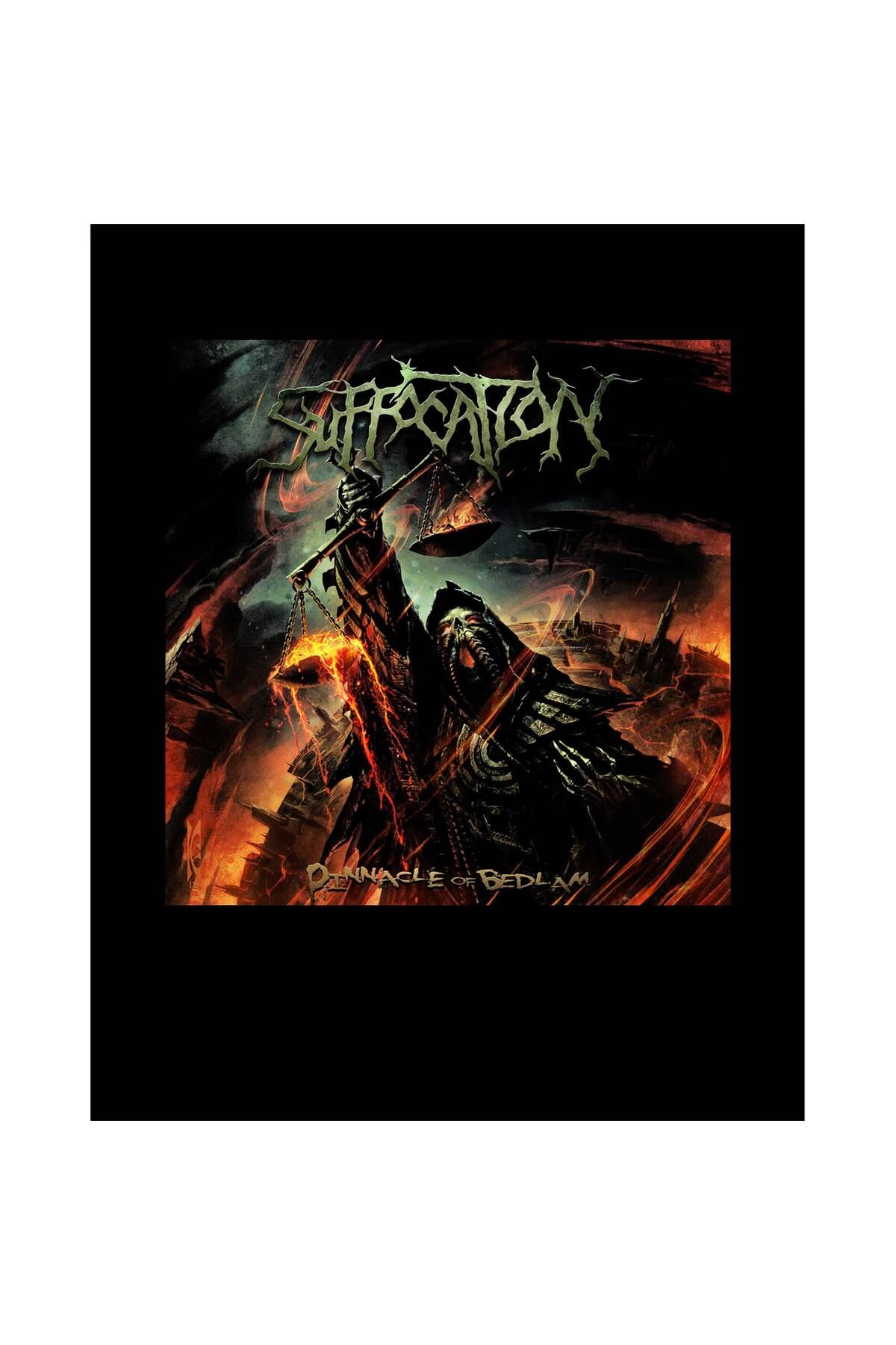 Z zepplin Suffocation Pinnacle Of Bedlam Büyük Sırt Patch Yama