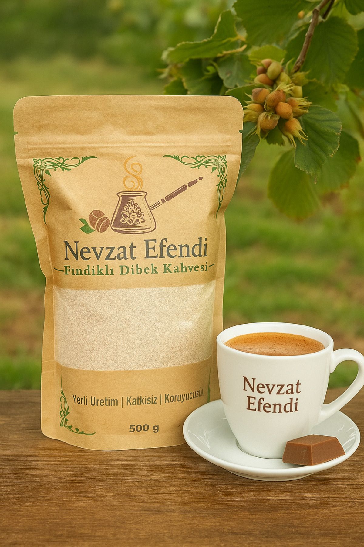 nevzatefendi Nevzat Efendi Fındıklı Dibek Kahvesi 500 G