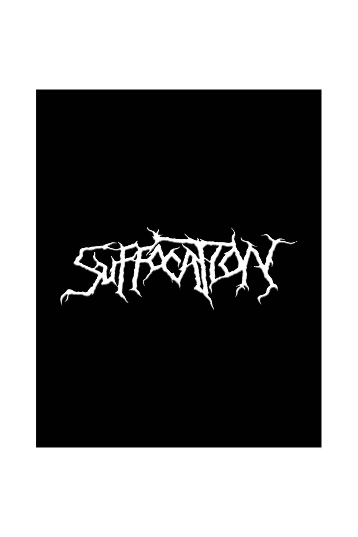 Z zepplin Suffocation Logo Büyük Sırt Patch Yama