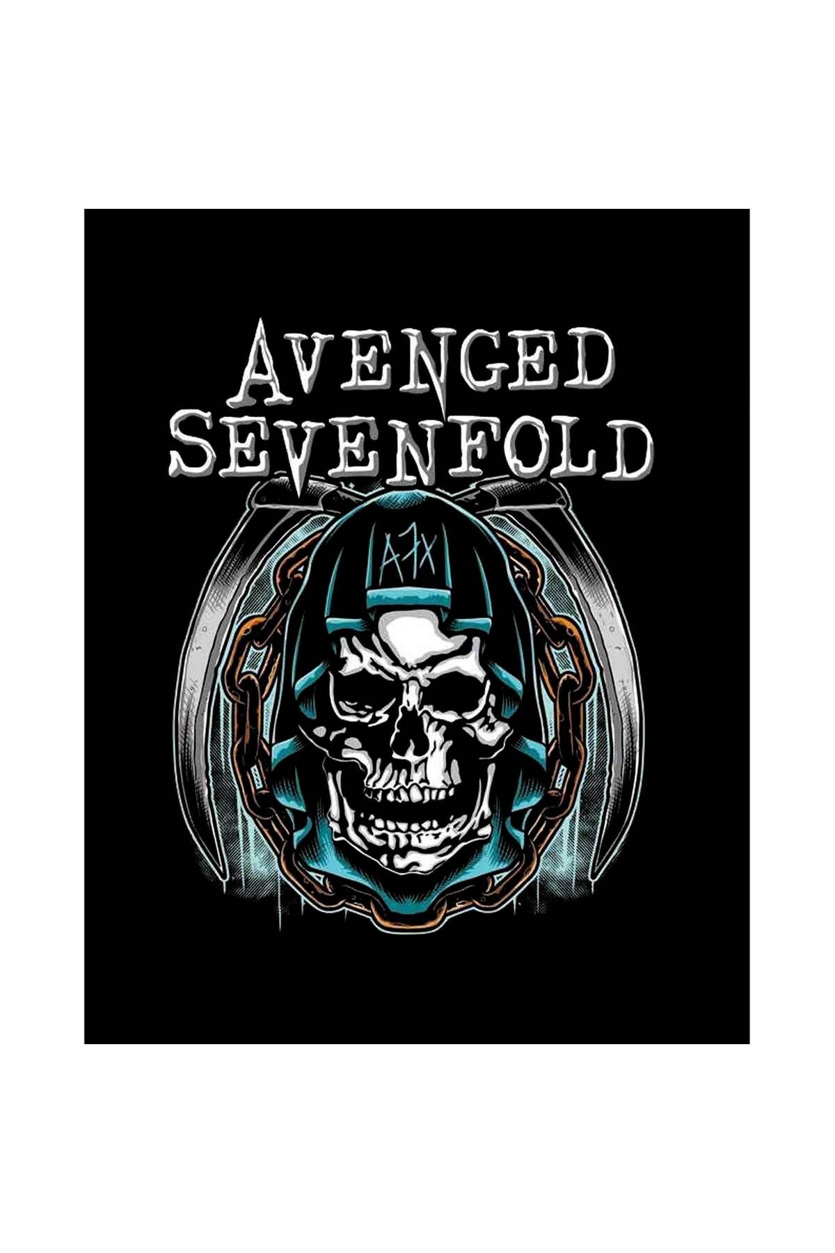 Z zepplin Avenged Sevenfold Nightmare A7X Büyük Sırt Patch Yama