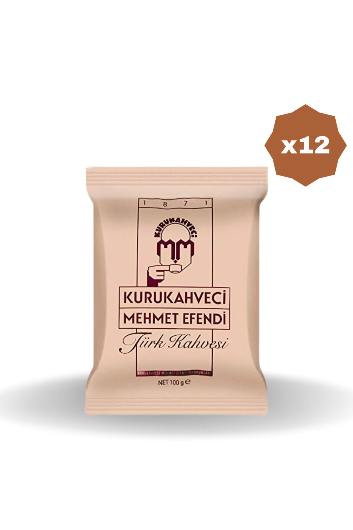 Mehmet Efendi MEHMET EFENDİ TÜRK KAHVESİ 100 GR - (12 ADET)