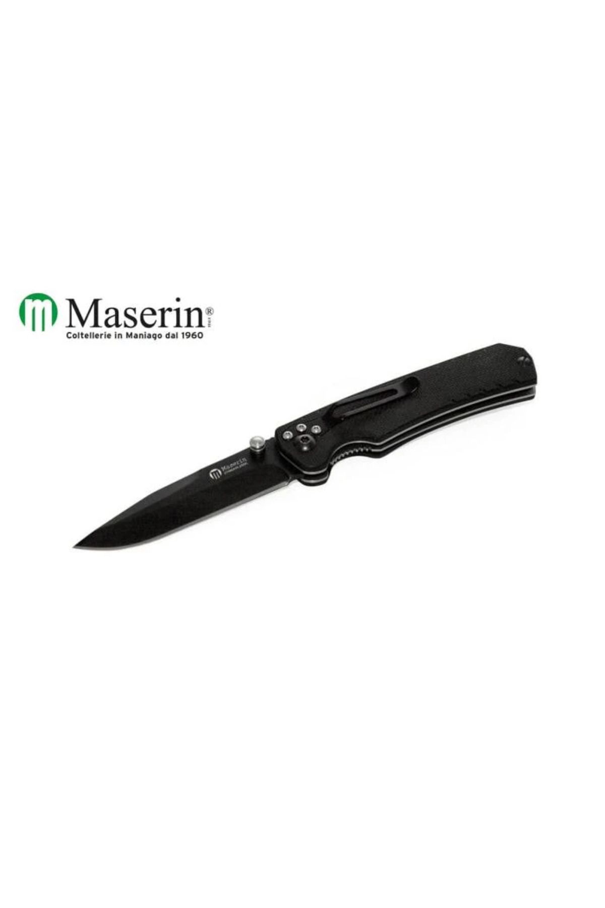 MASERIN Sporting Knife 42003N Black G10 Çakı