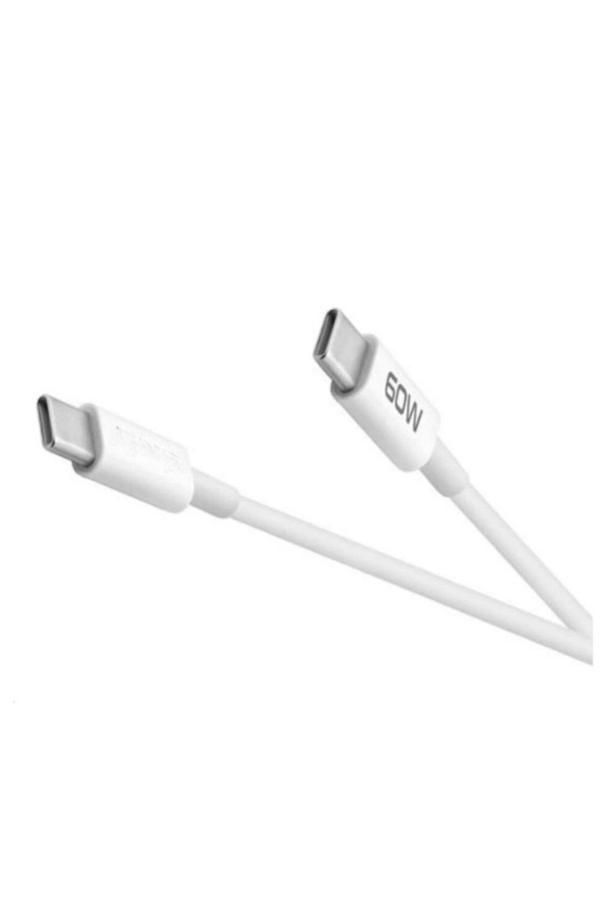 hayalimsah 45w Usb-c Lightning Işıklı Uyumlu Şeffaf Kablo Hızlı Şarj, Dayanıklı Tasarım,  Beyaz