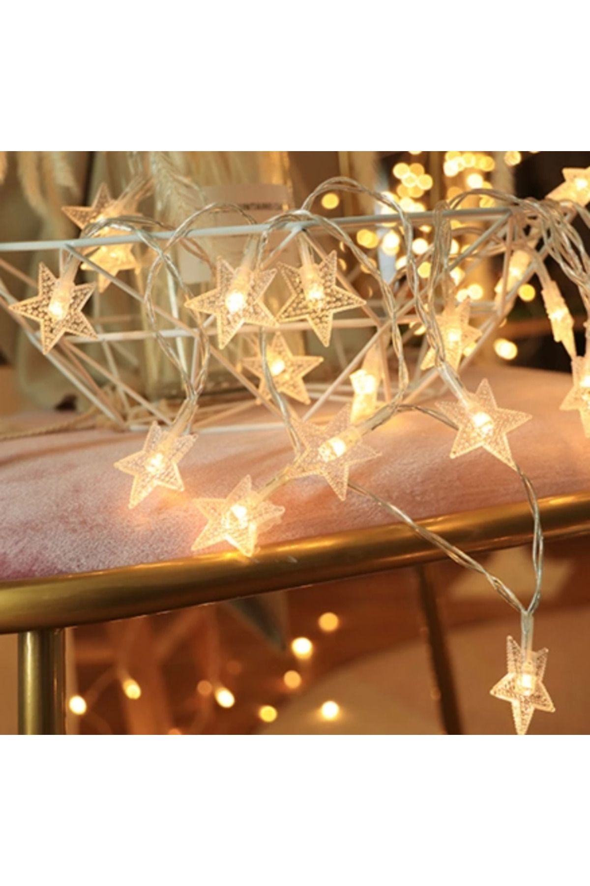 MELFSHOP 2 Kademeli Pilli Yıldız Led Gün Işığı