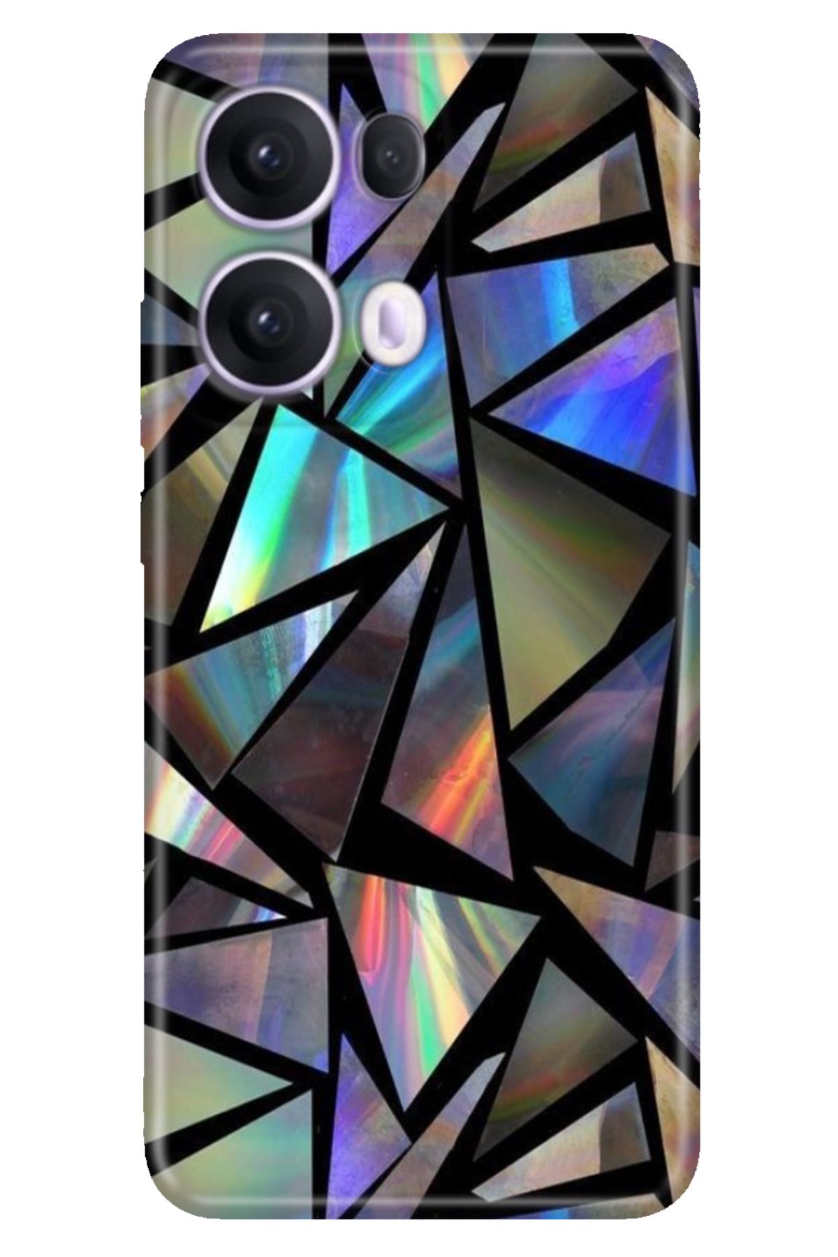OPPO Reno 13 Pro Oppo Kılıf Tema Art Desenli Baskılı Silikon Prizma