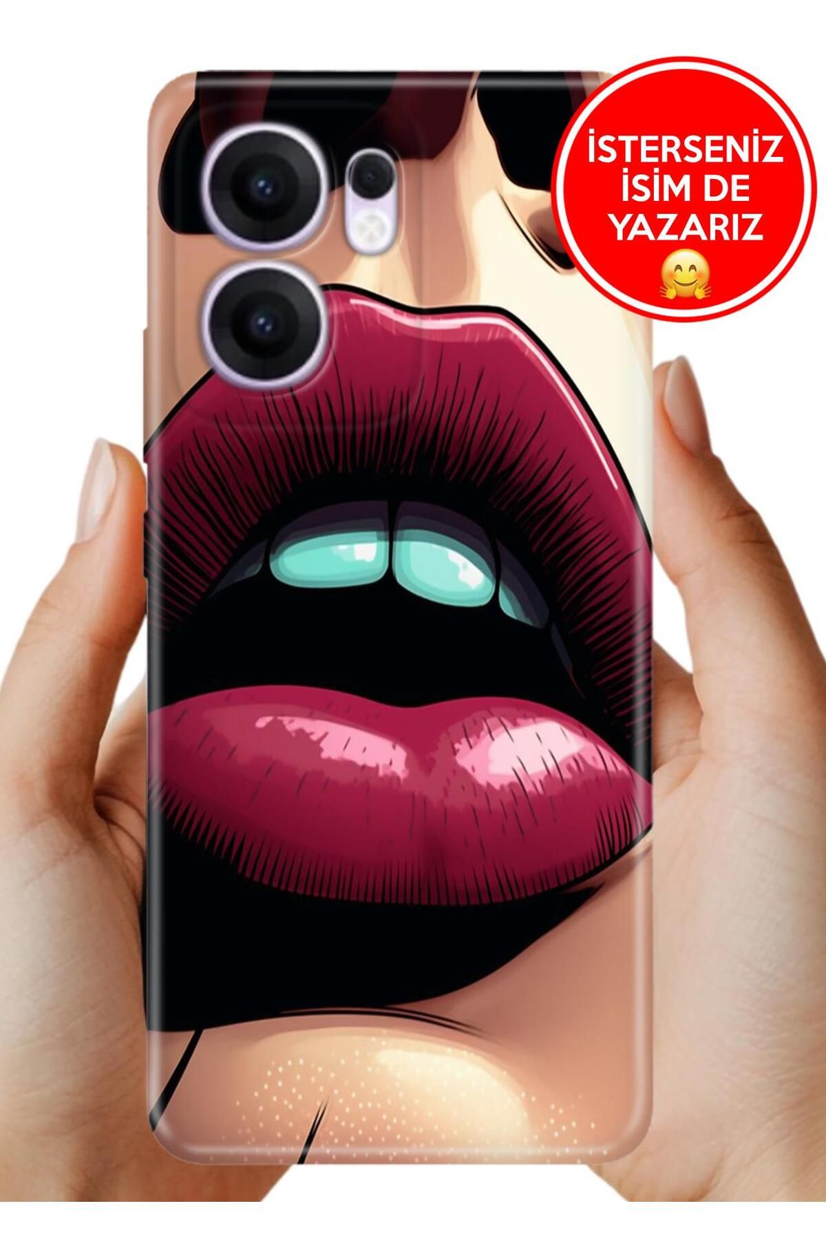 OPPO Reno 13F 5g Kılıf Oppo Reno 13F TPU Resimli Silikon Jenny
