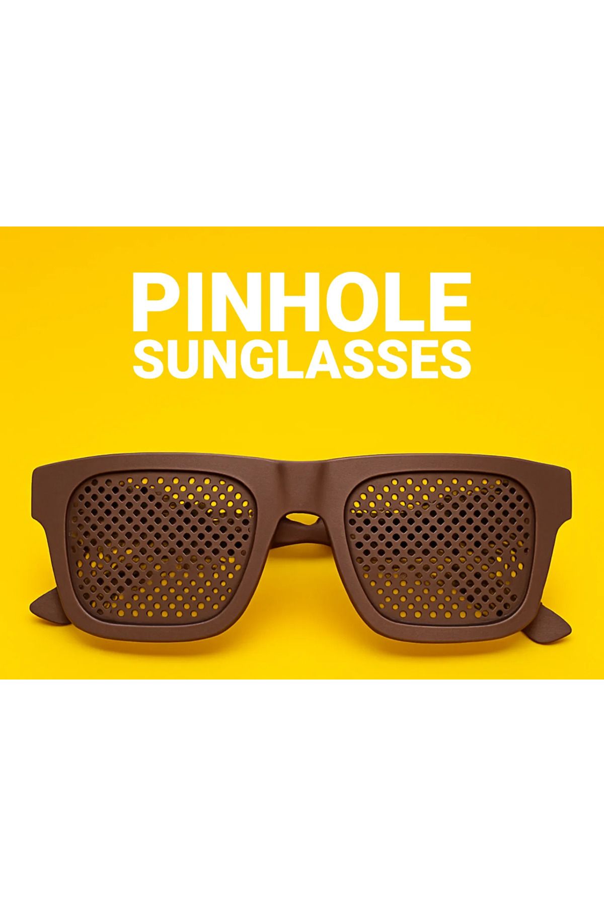 Phigo Pinhole Sunglasses – Bibo Obje Süs İçin Delikli Güneş Gözlüğü | Stil Sahibi Tasarım