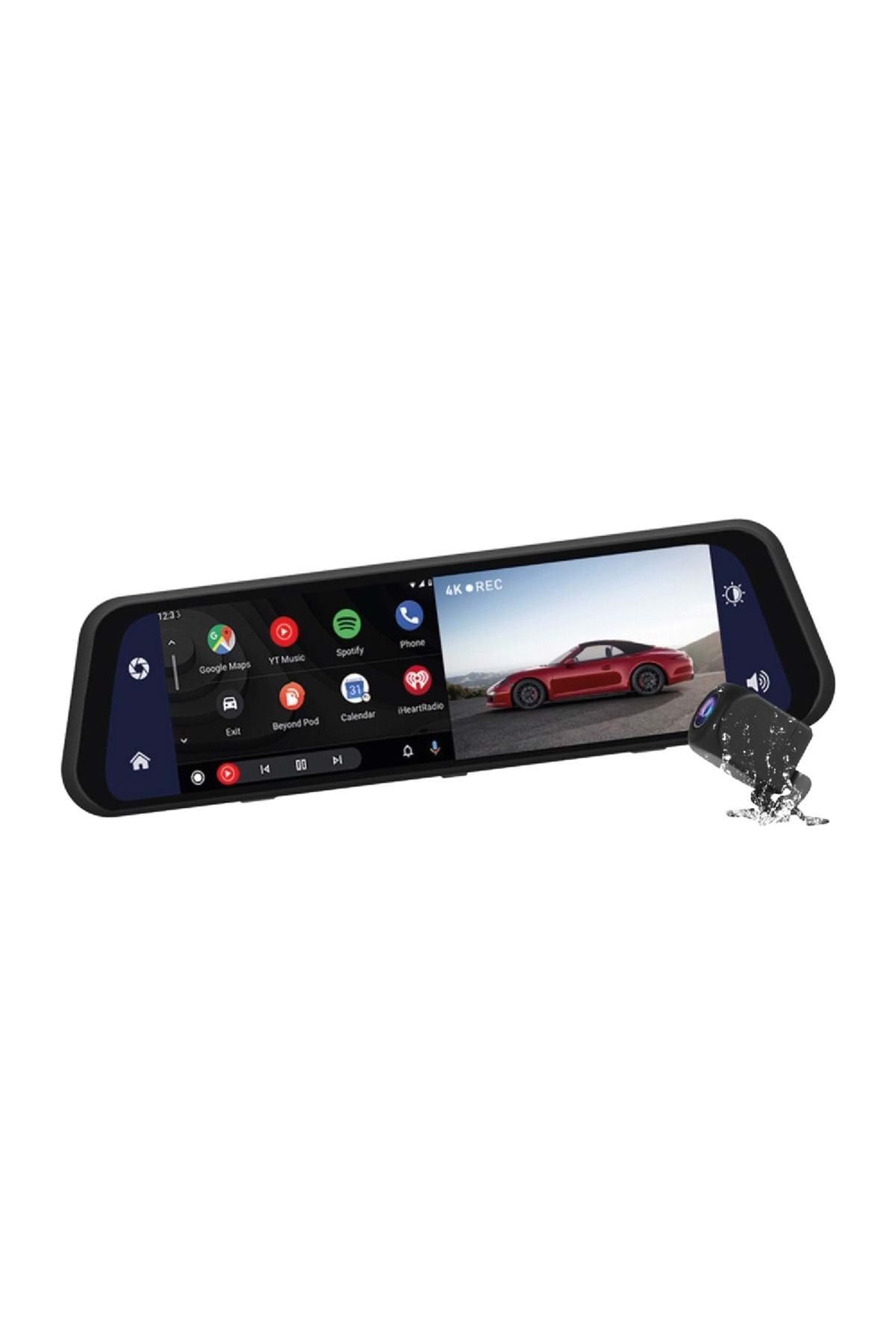 MPIA CC-67 FHD 10" 4K Android Uyumlu Car Play / Wi-Fi / BT TF Araç Kamerası