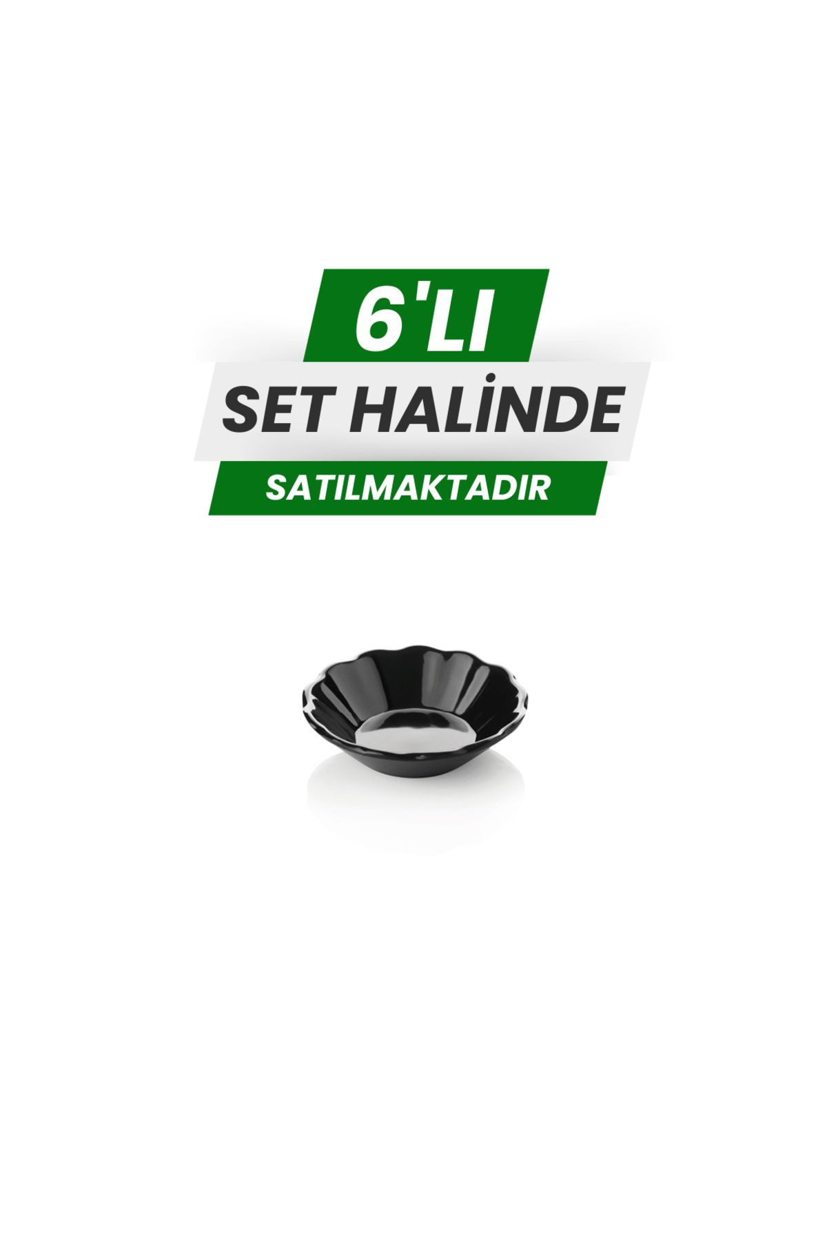 Alezy 651 Göreme Melamin Termostar Klasik Çay Tabağı 10 cm Siyah