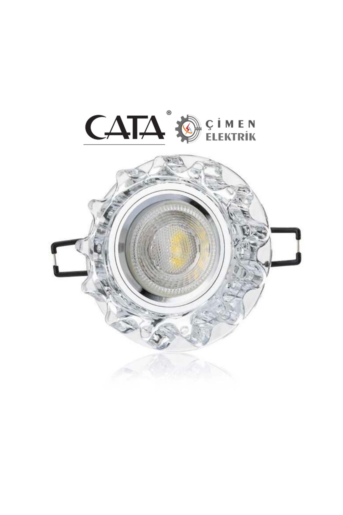 MELFSHOP CATA CT 6595 Kristal Cam Led Spot Kasası