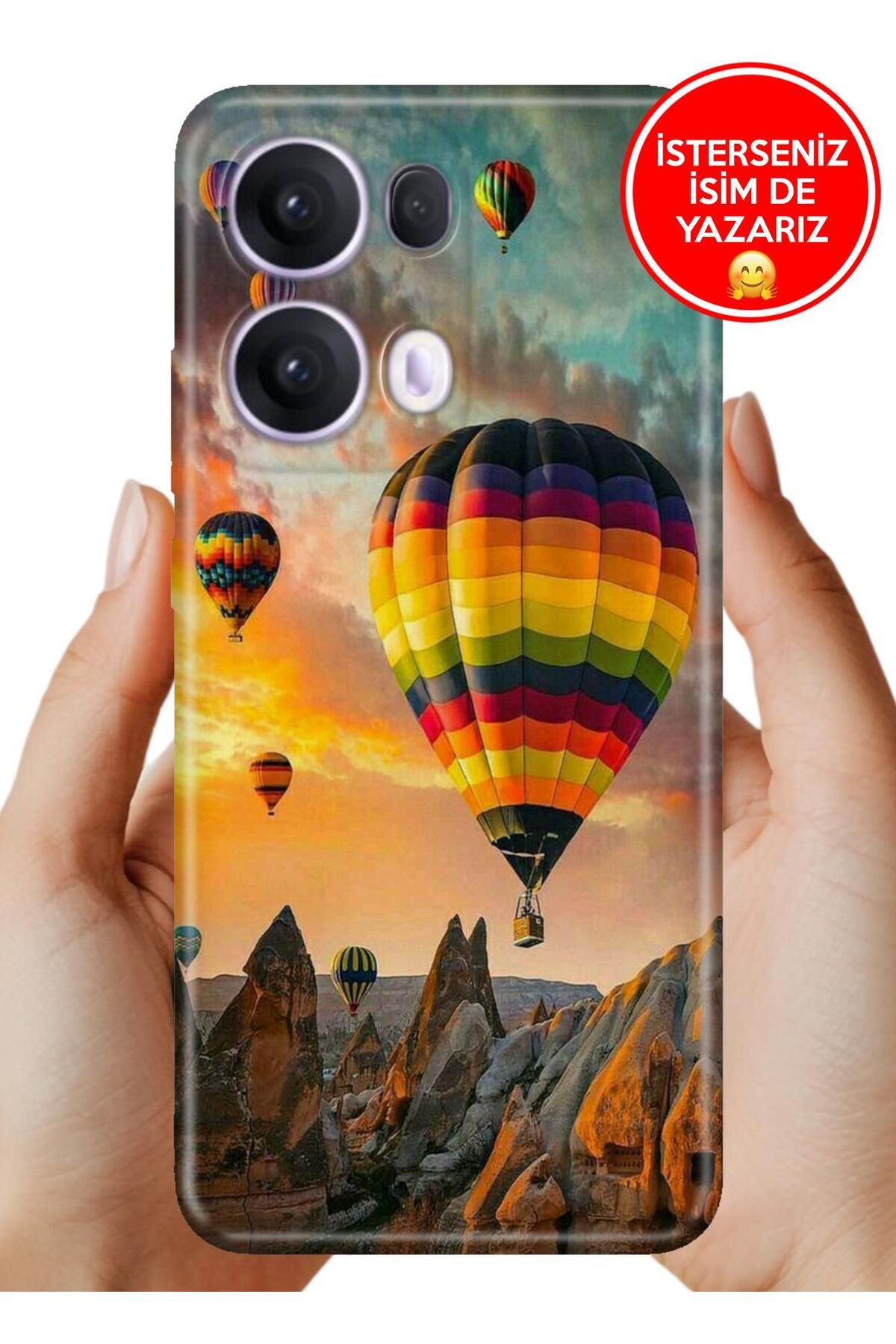OPPO Reno 13 Pro Kılıf Oppo Reno 13 Pro A Kalite Baskılı Art Silikon Ürgüp