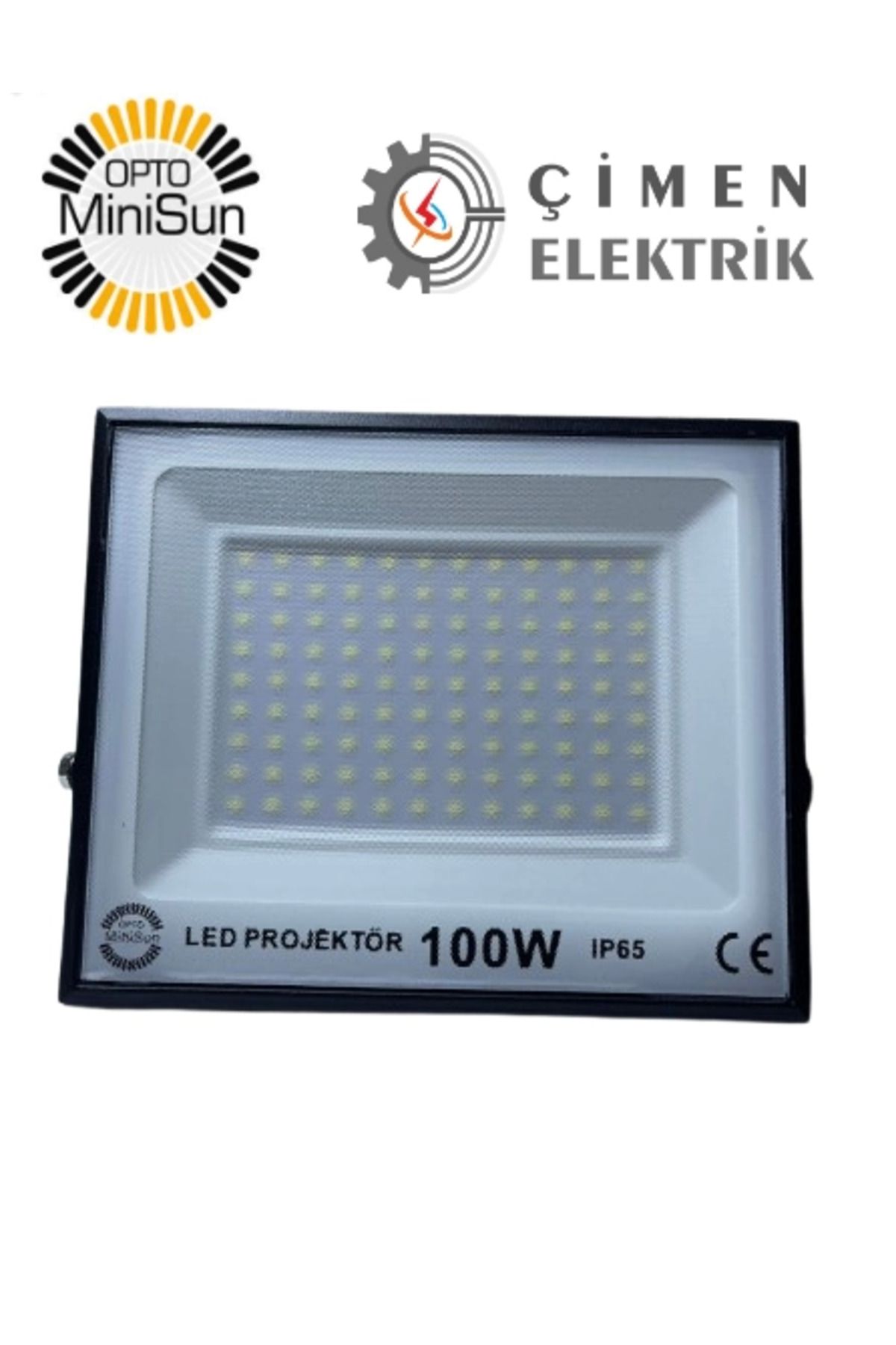 hayalimsah OPTO MİNİSUN M38100 100W Led Projektör 6400K Beyaz Işık