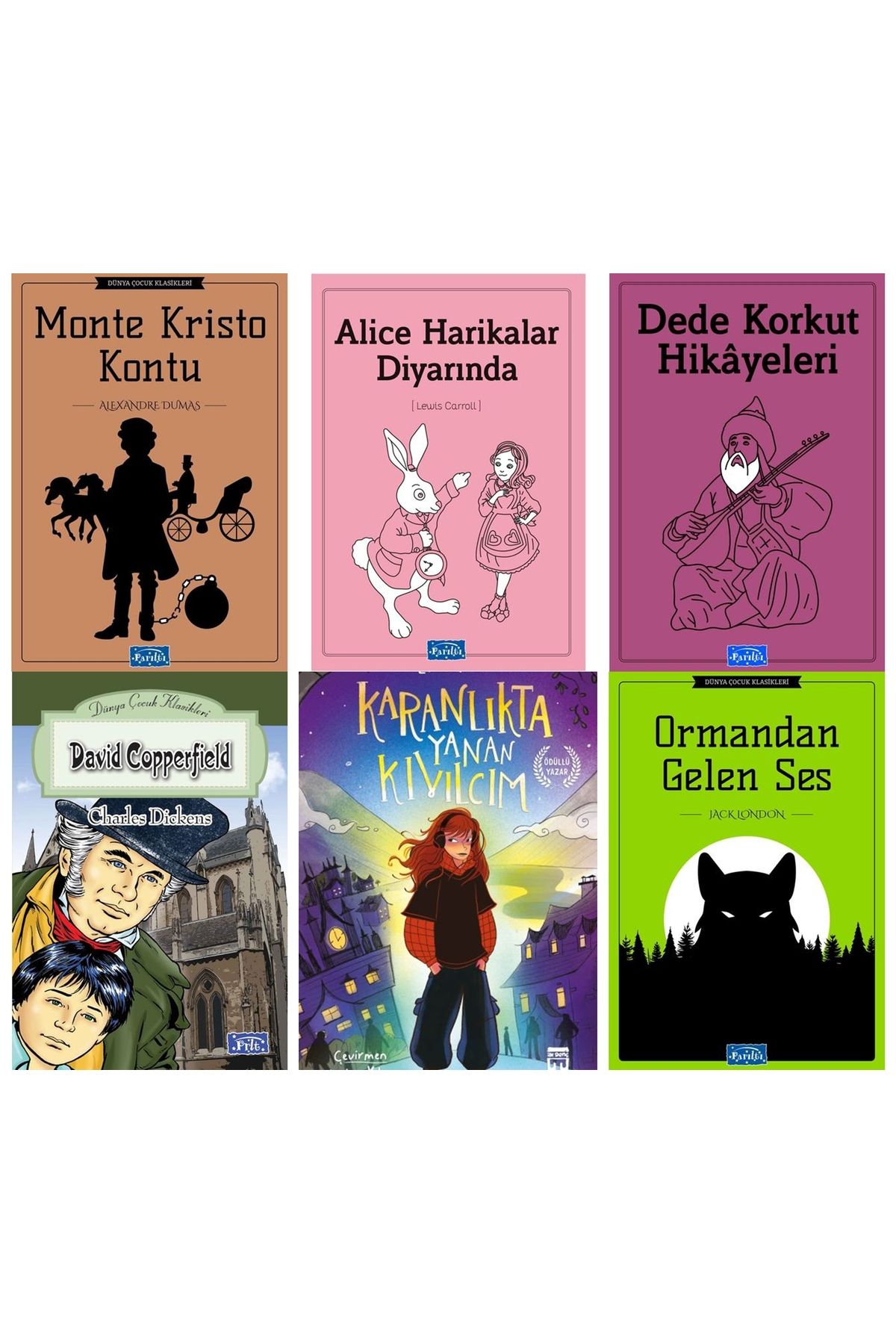 Parıltı Yayınları PARILTI YAYINLARI DEDE KORKUT HİKAYELERİ ORMANDAN GELEN SES TİMAŞ KARANLIKTA YAYAN KIVILCIM