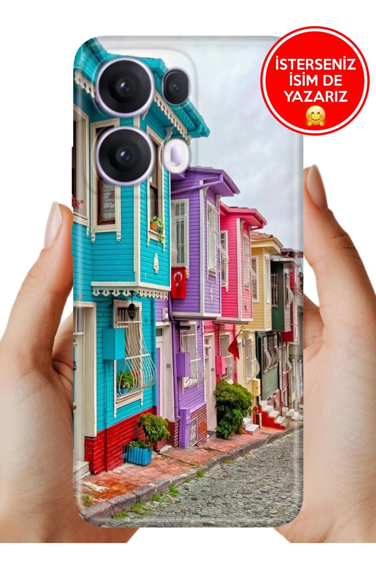 OPPO Reno 13 Pro Kılıf Oppo Reno 13 Pro A Kalite Baskılı Art Silikon Balat