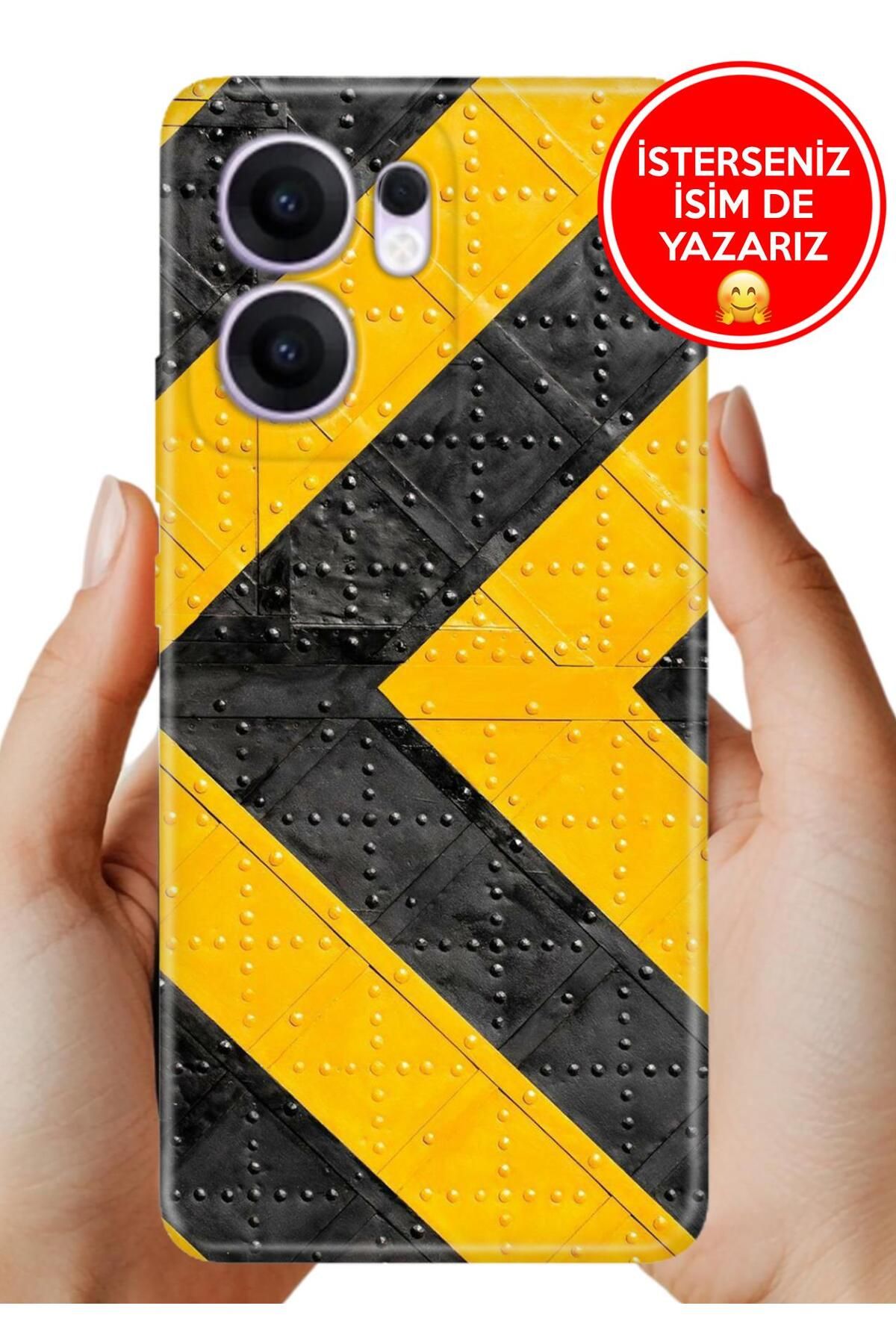 OPPO Reno 13F 5g Kılıf Oppo Reno 13F Ergonomik Resimli Desenli Silikon Çok Tehlikeli