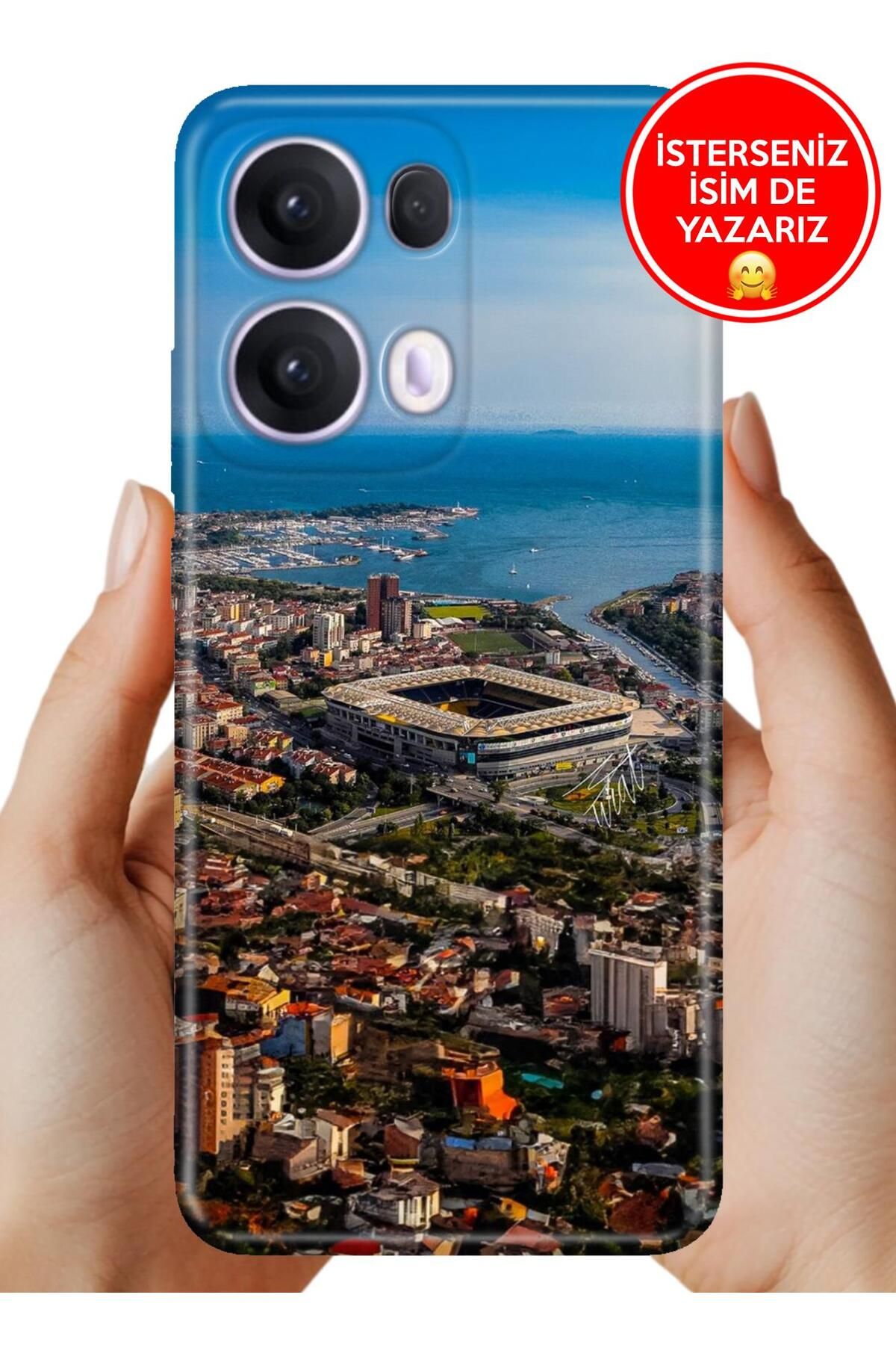 OPPO Reno 13 Pro Kılıf Oppo Reno 13 Pro A Kalite Baskılı Art Silikon Manzaraya Bak