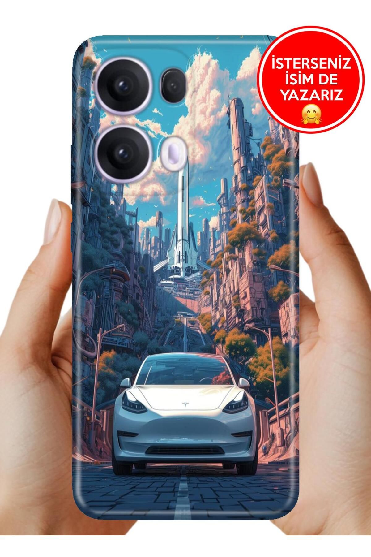 OPPO Reno 13 Pro Kılıf Oppo Reno 13 Pro Kamera Koruma Rubber Esnek Silikon Model Y