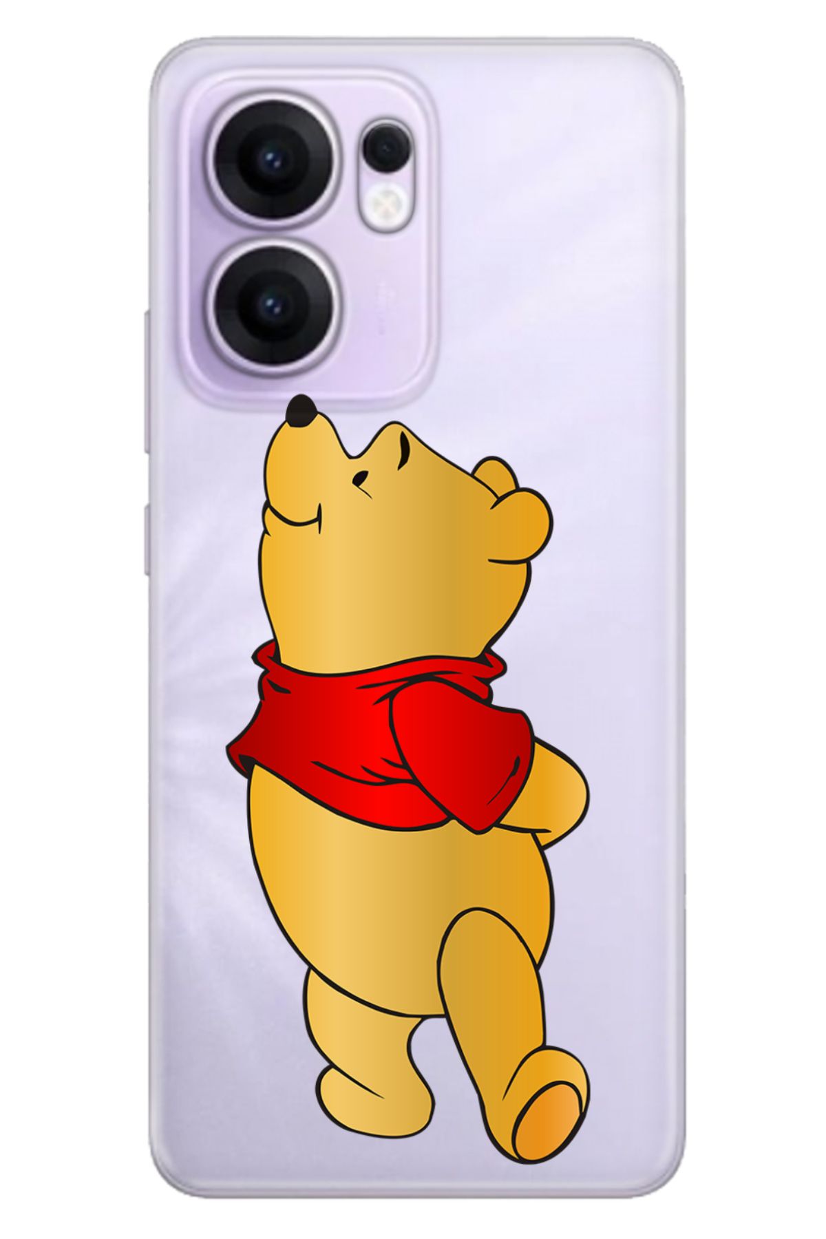 OPPO Reno 13F 5G Kılıf Tema Art Desenli Baskılı Silikon WinnieThePooh