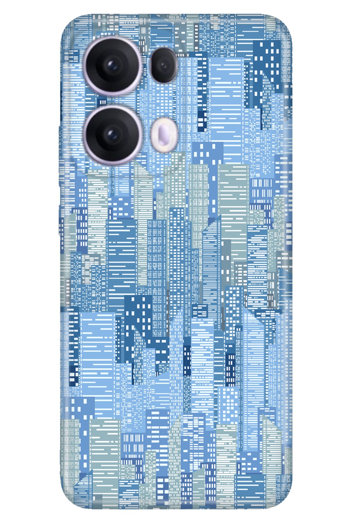 OPPO Reno 13 Pro Oppo Kılıf Tema Art Desenli Baskılı Silikon Towers