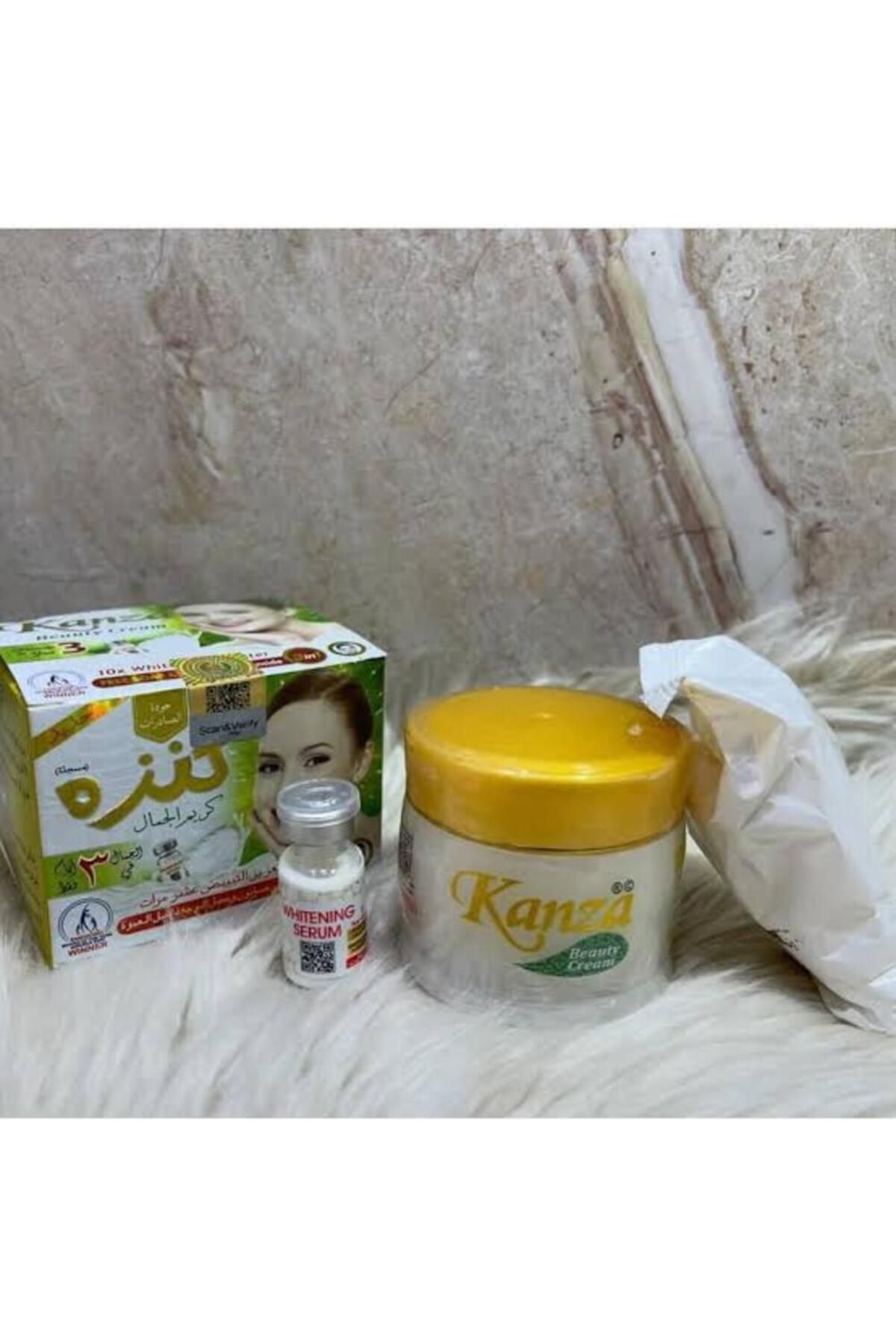 MokitaGift Beyaz mucize kanza krem 3'lü set krem sabun serum